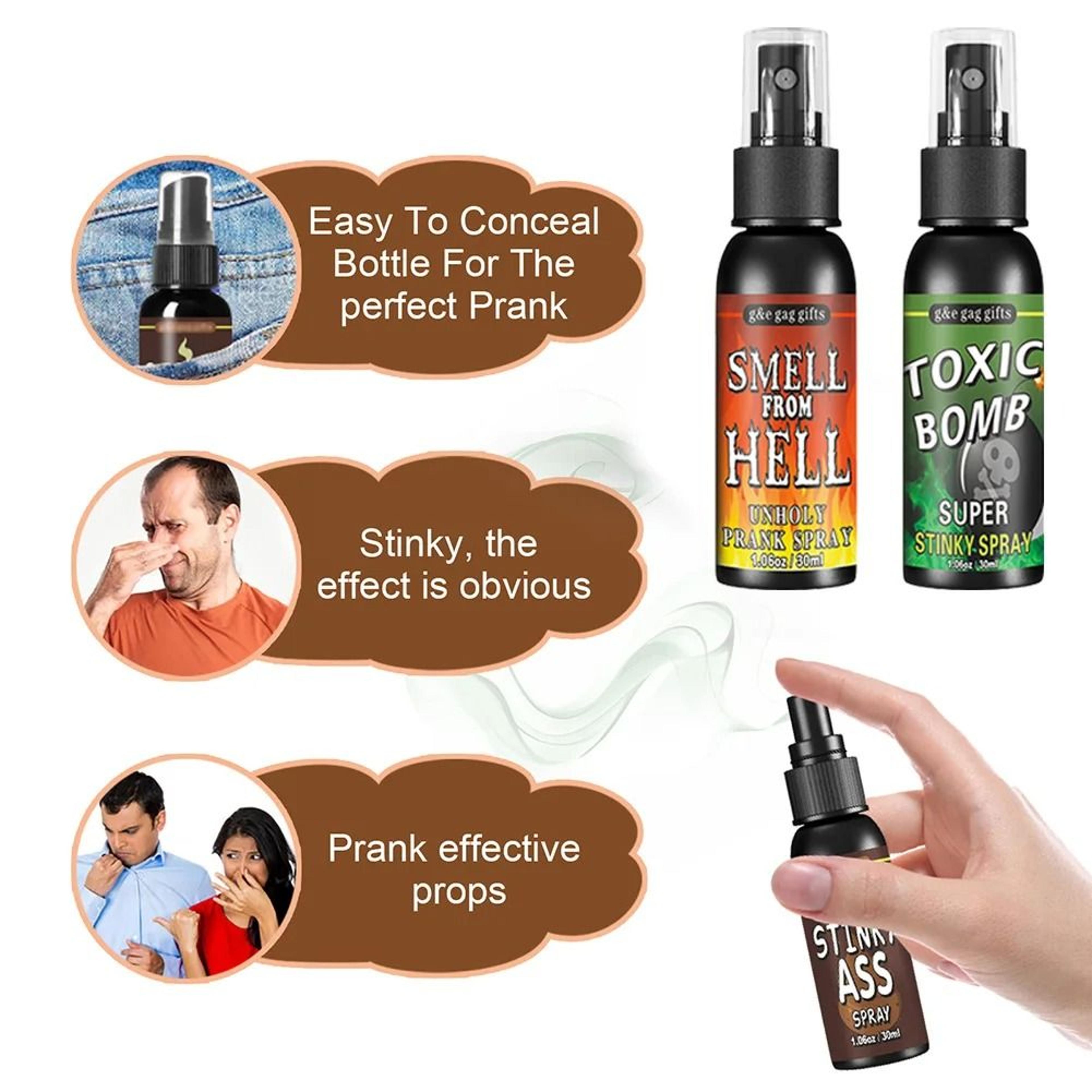 Extra Strong Fart Spray Prank Set 9