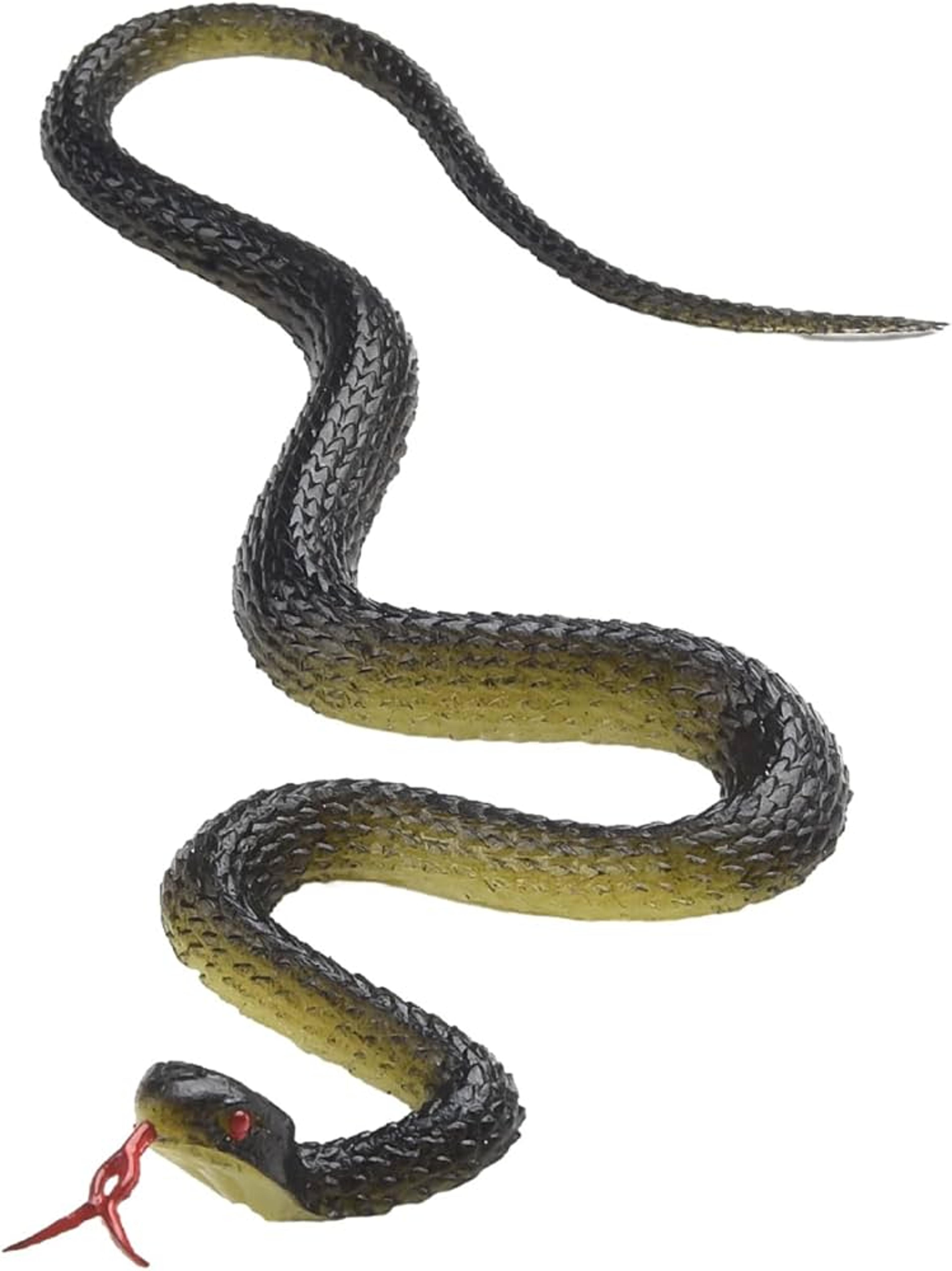Realistic Rubber Snake Prank And Garden Decoy 2
