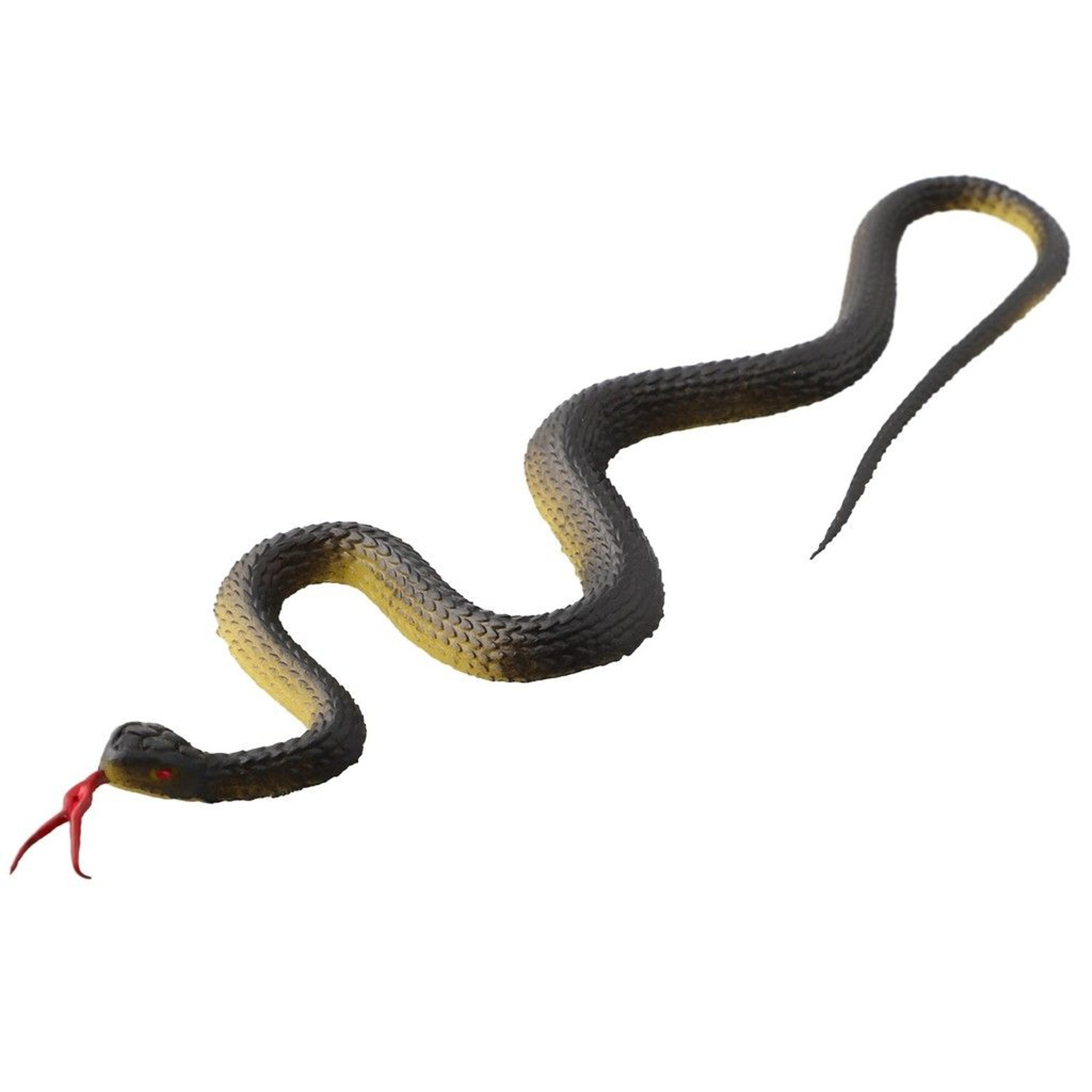 Realistic Rubber Snake Prank And Garden Decoy 1
