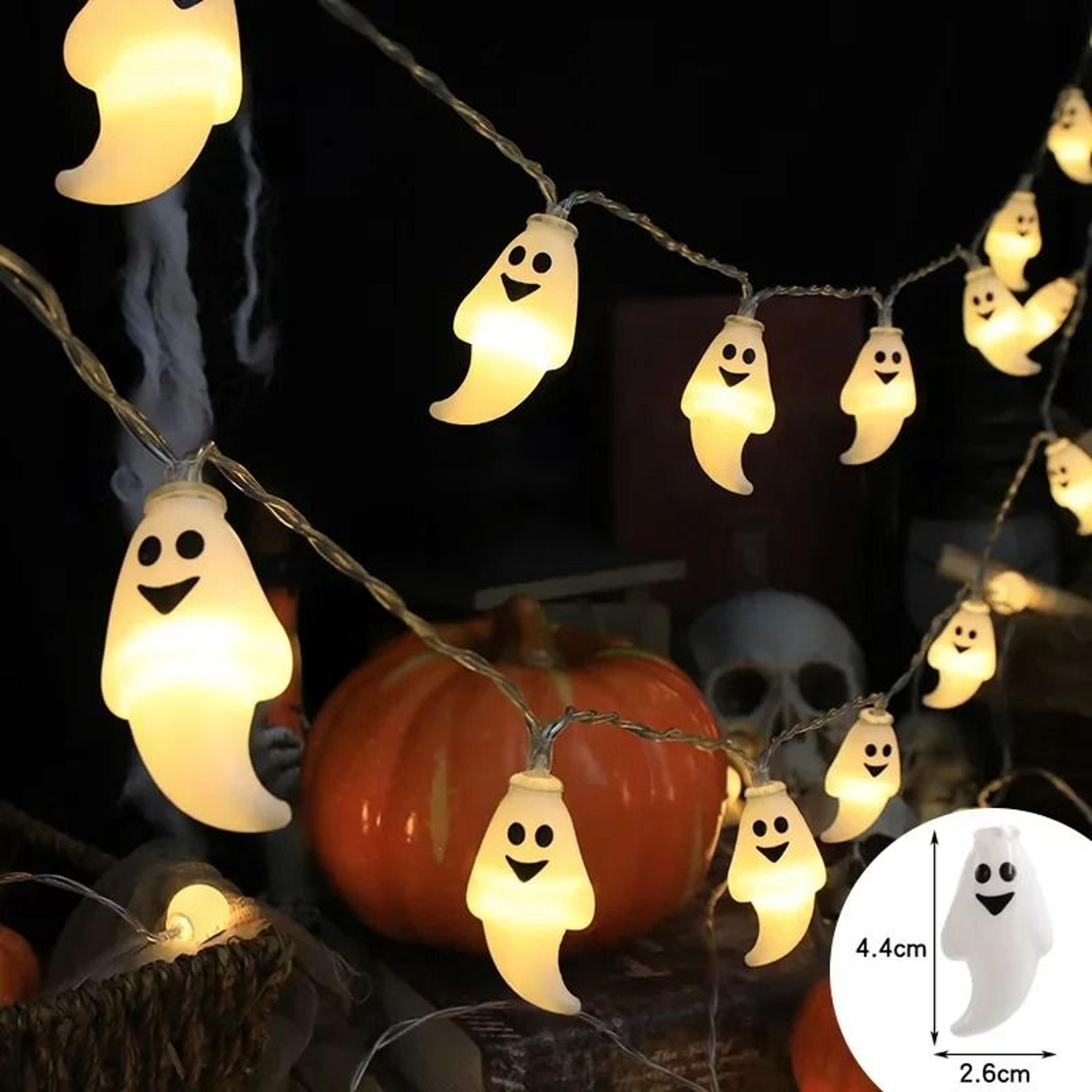 Pumpkin Skull Eyeball Halloween LED String Lights 3