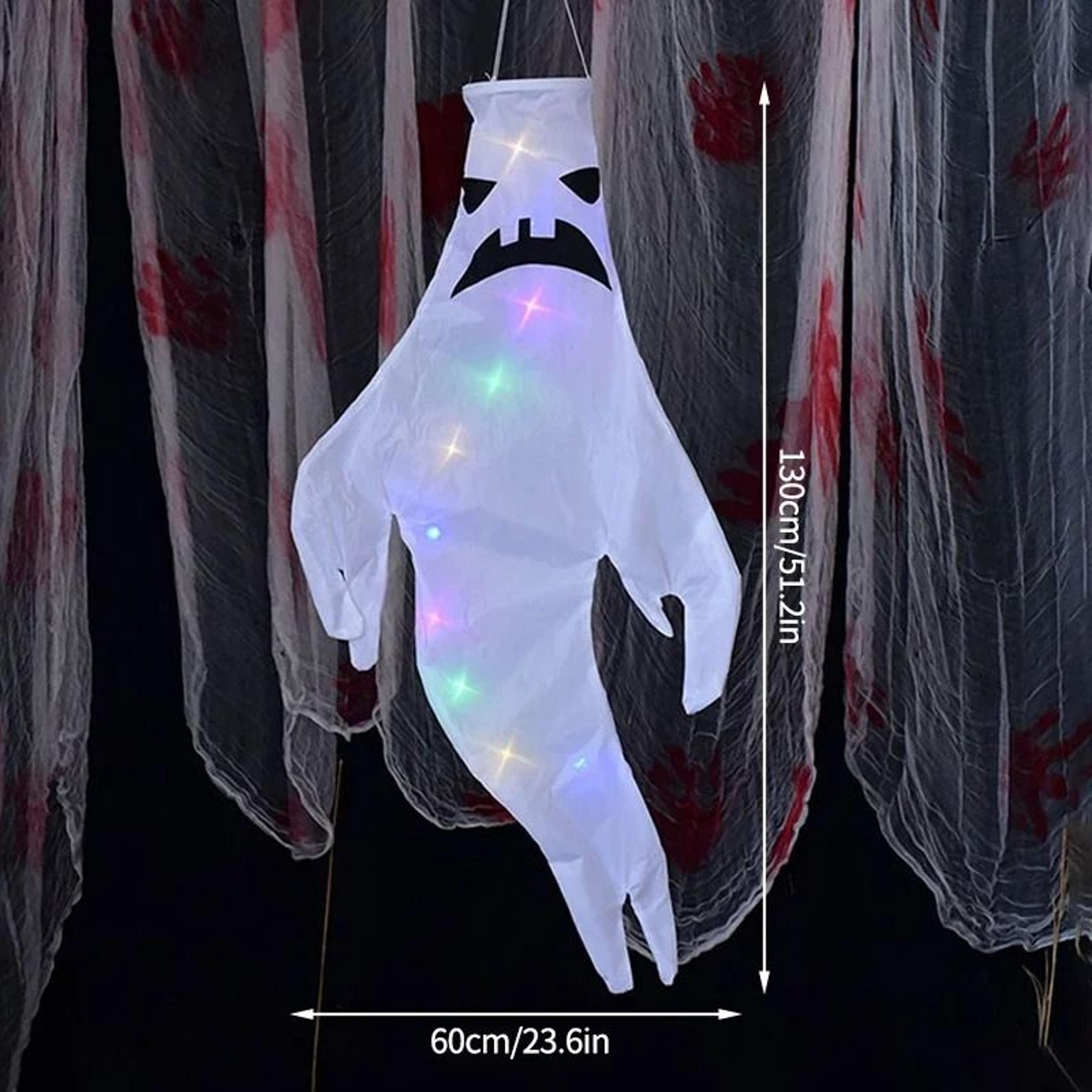 Glowing Hanging Ghost LED Halloween Decoration 5
