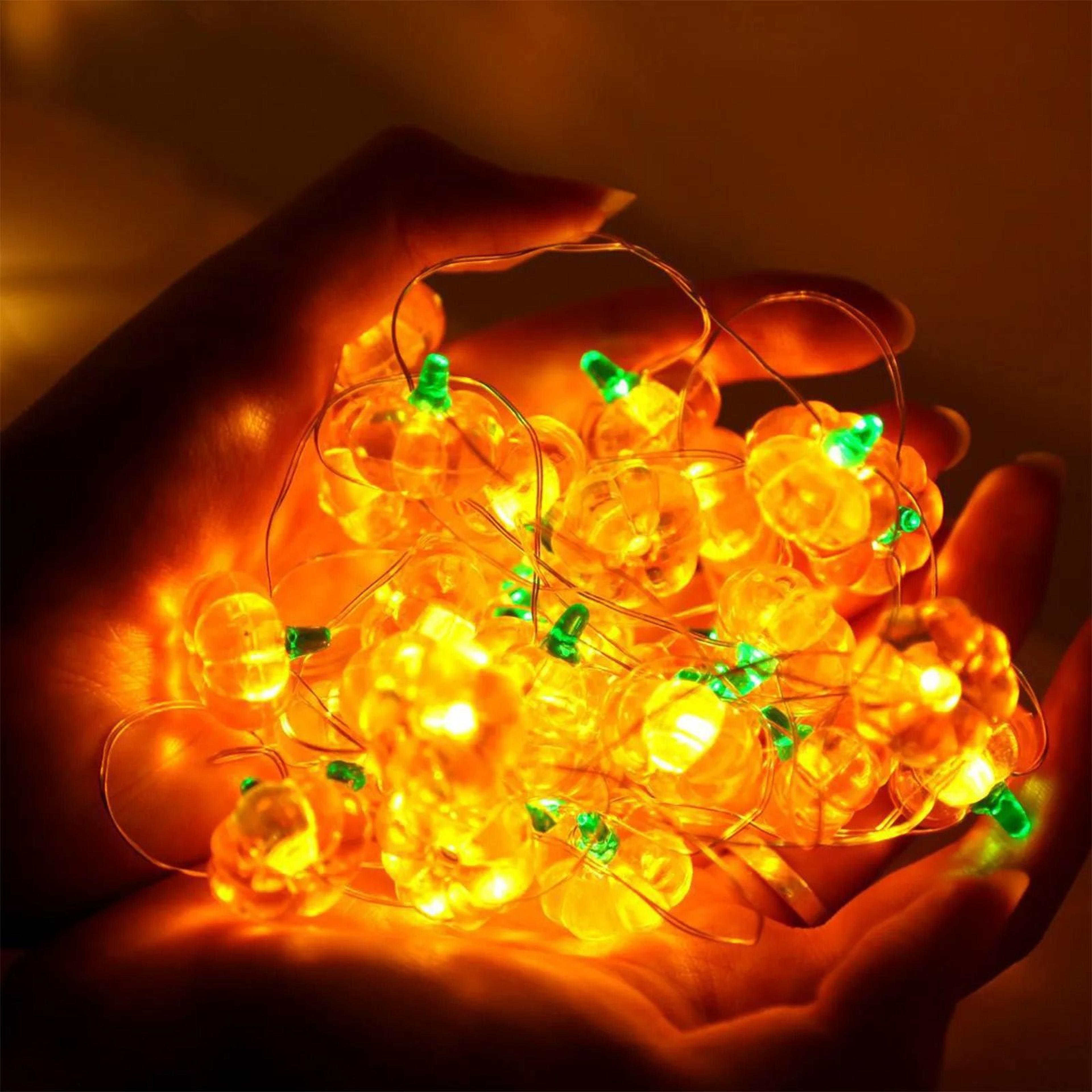Pumpkin Eyeball Halloween String Lights 5