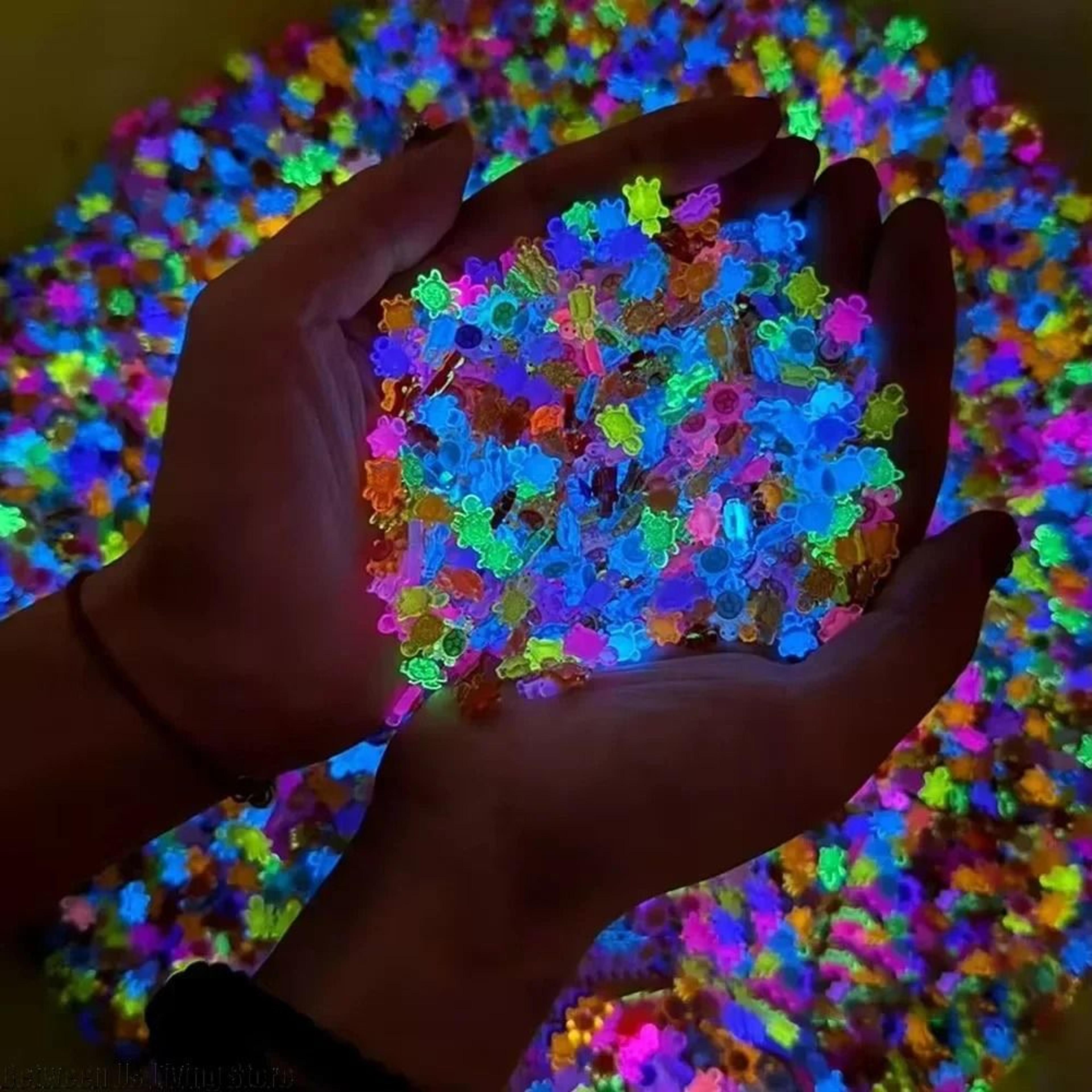 Glow In The Dark Mini Resin Turtle Figurines For Fairy Gardens And Crafts 4