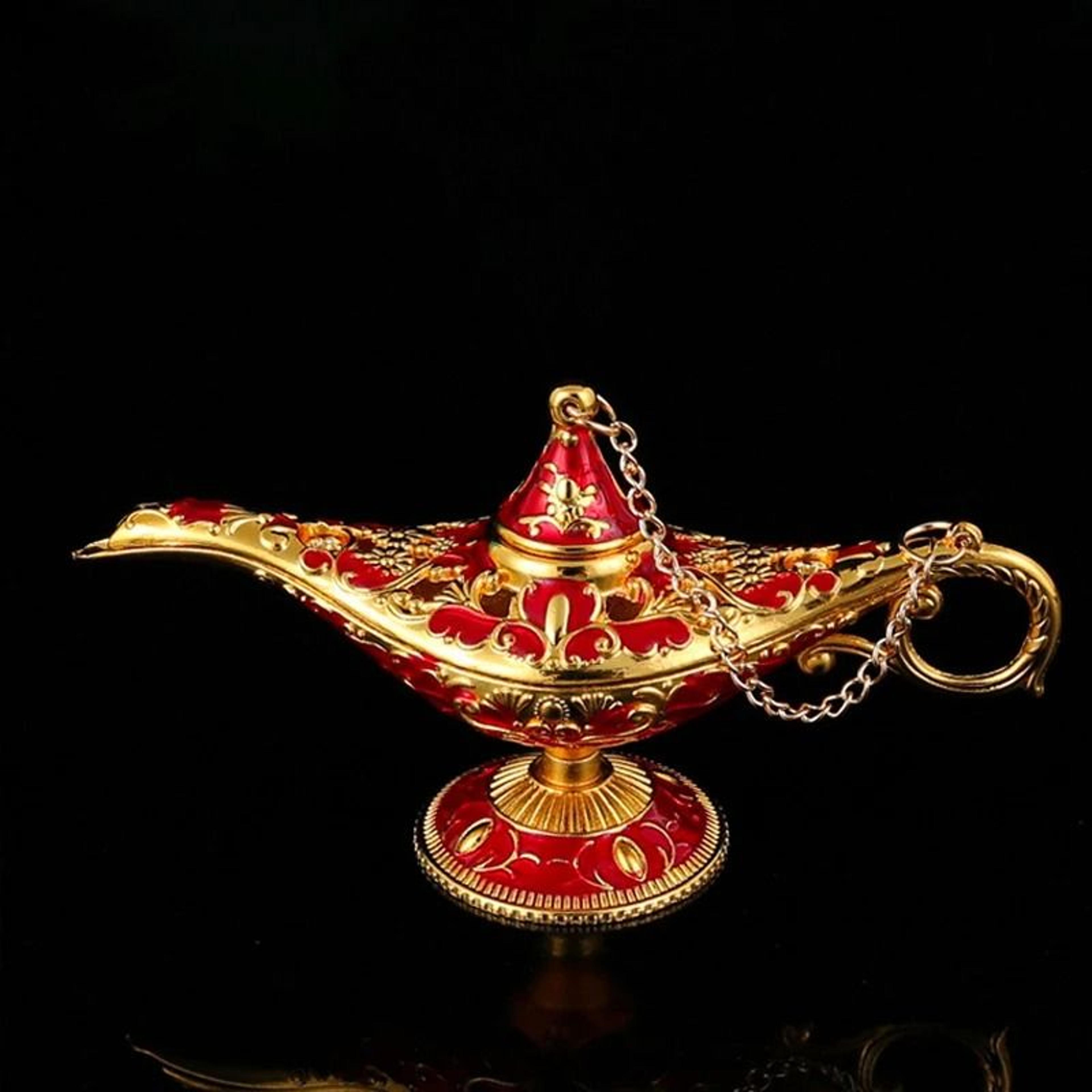 Ornate Retro Magic Lamp Ornament For Enchanting Desktop And Shelf Decor 8