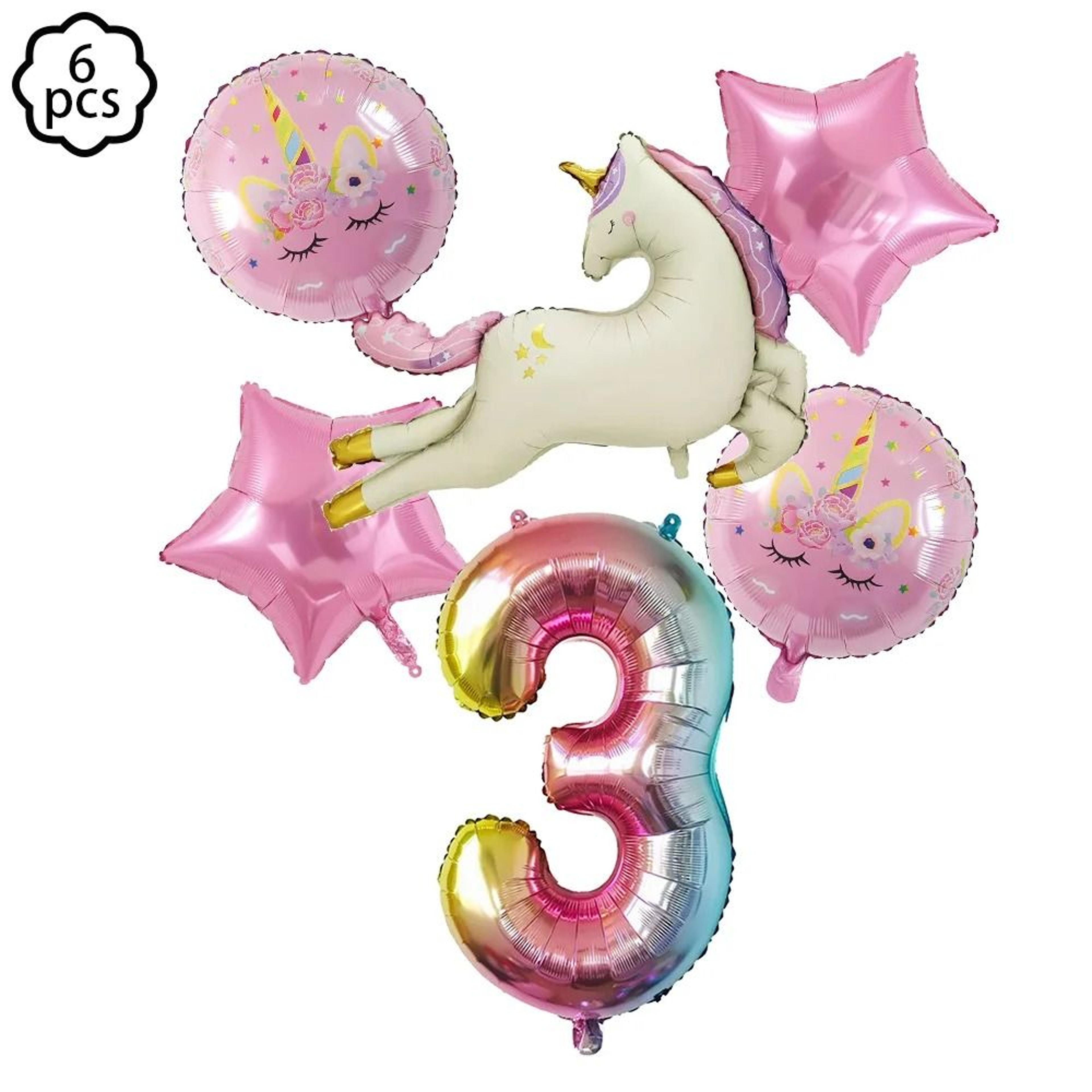 Magical Unicorn Party Banner And Standing Balloon For Dreamy Birthday Celebrations 3