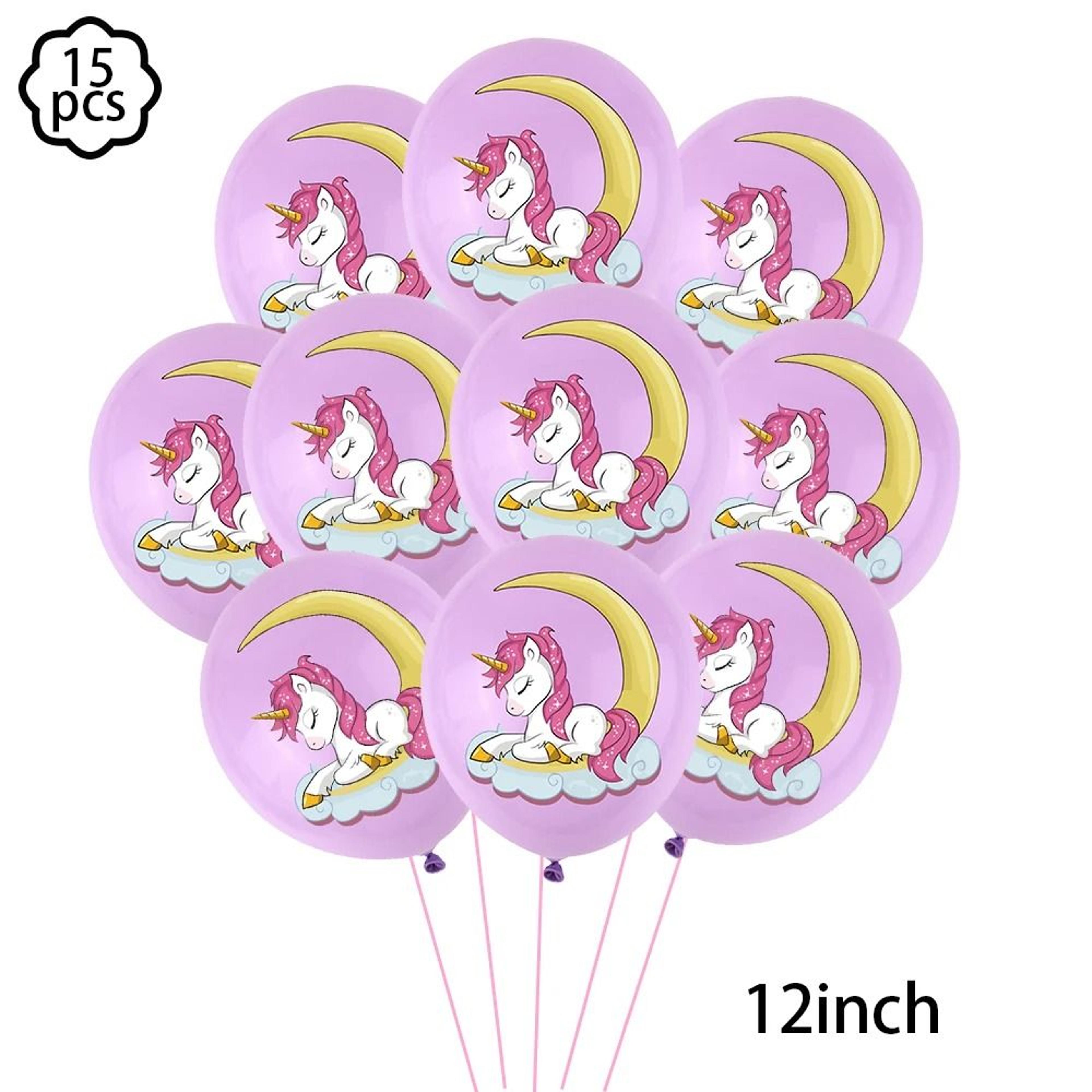 Magical Unicorn Party Banner And Standing Balloon For Dreamy Birthday Celebrations 10