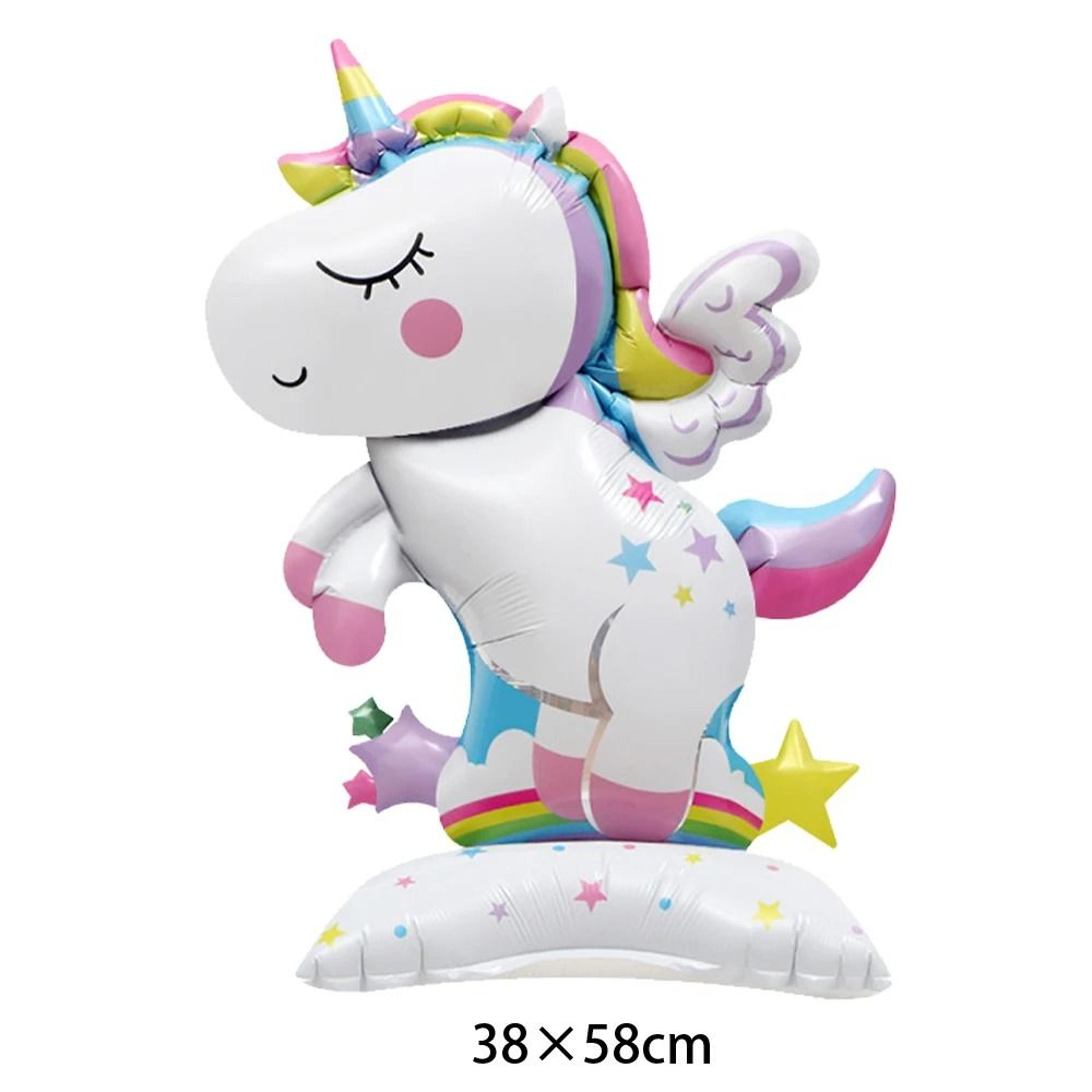 Magical Unicorn Party Banner And Standing Balloon For Dreamy Birthday Celebrations 26