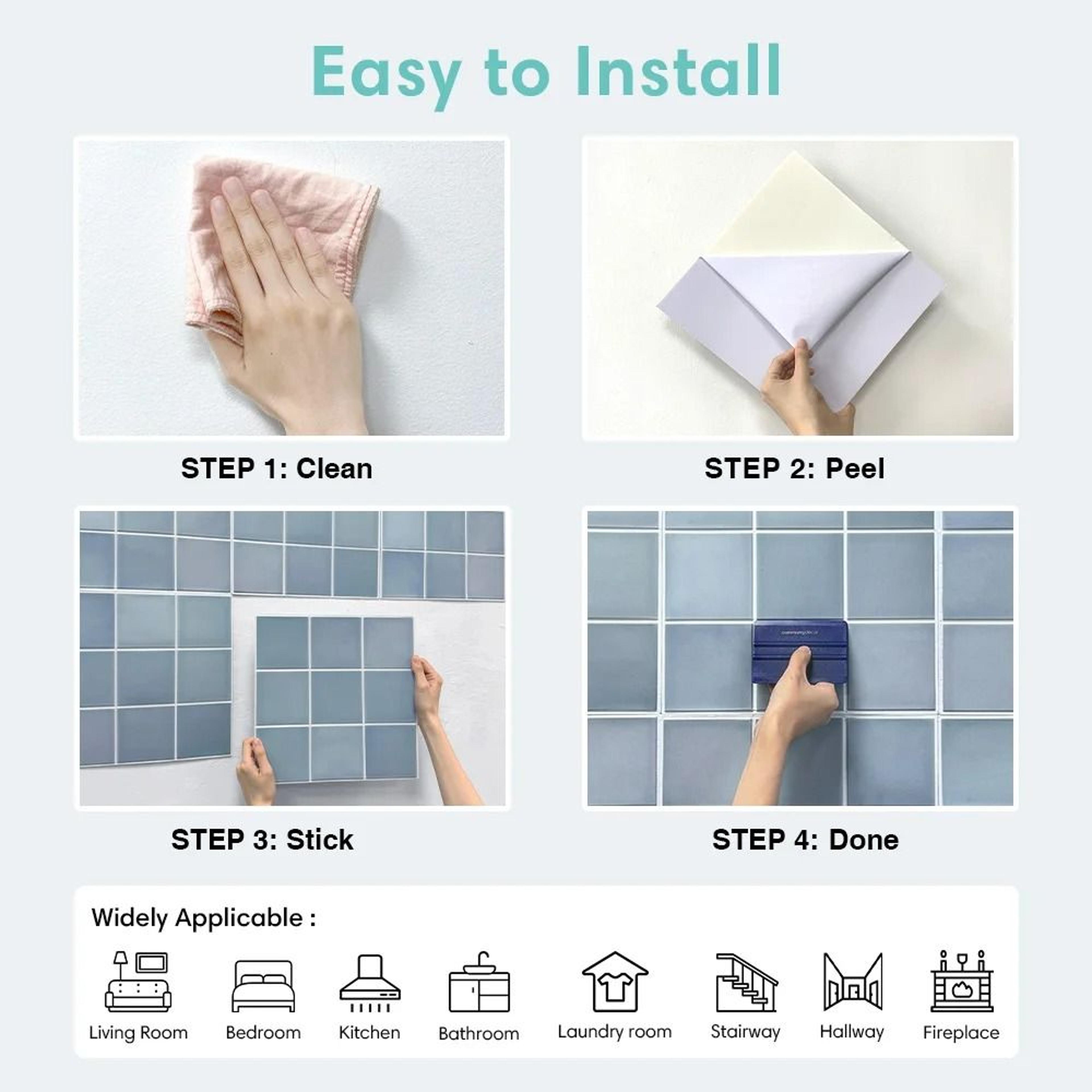 Peel And Stick 3D Tile Panels Refresh Kitchens And Bathrooms Easily 11