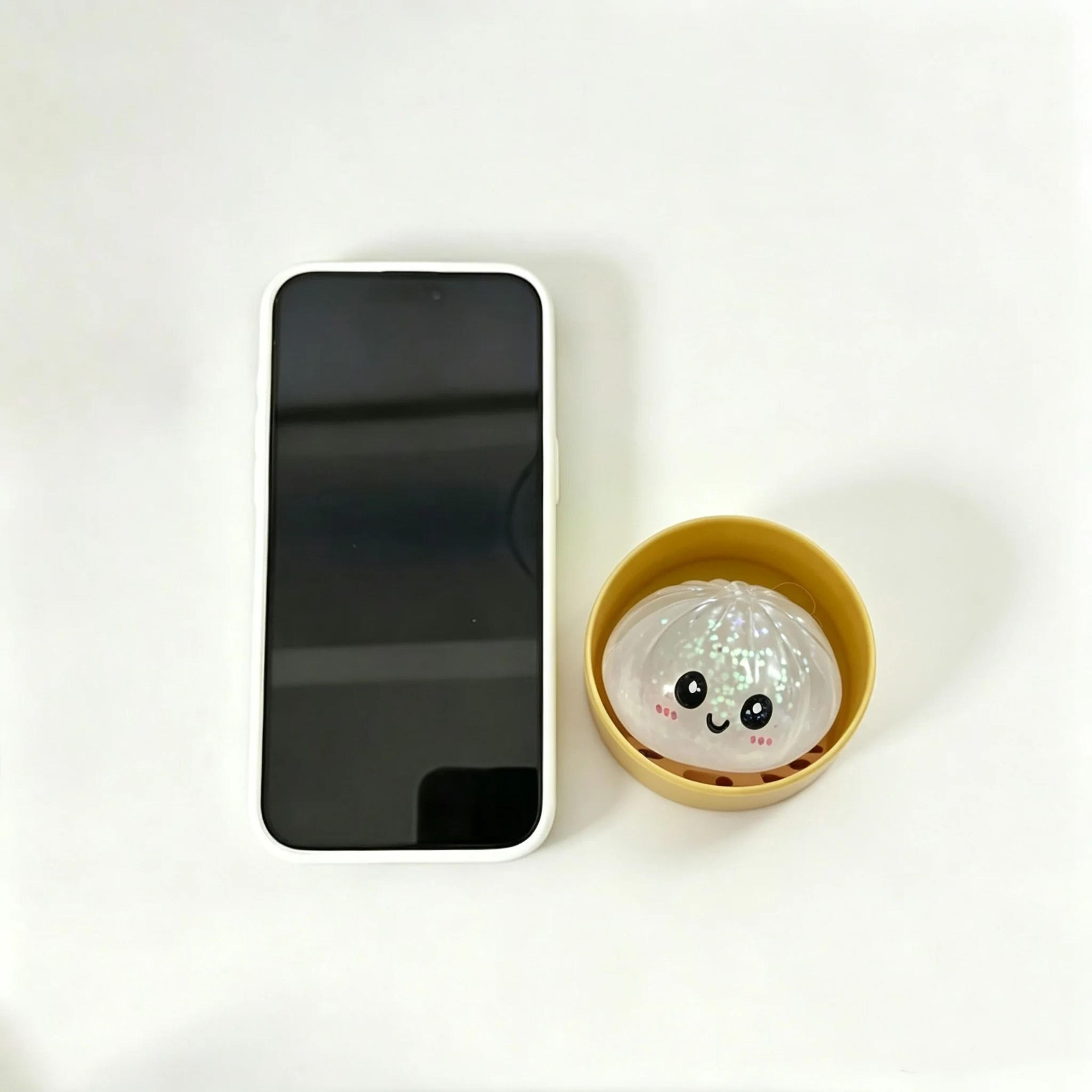 Soft Dumpling Squishy With Bamboo Steamer Makes Stress Relief More Playful 8