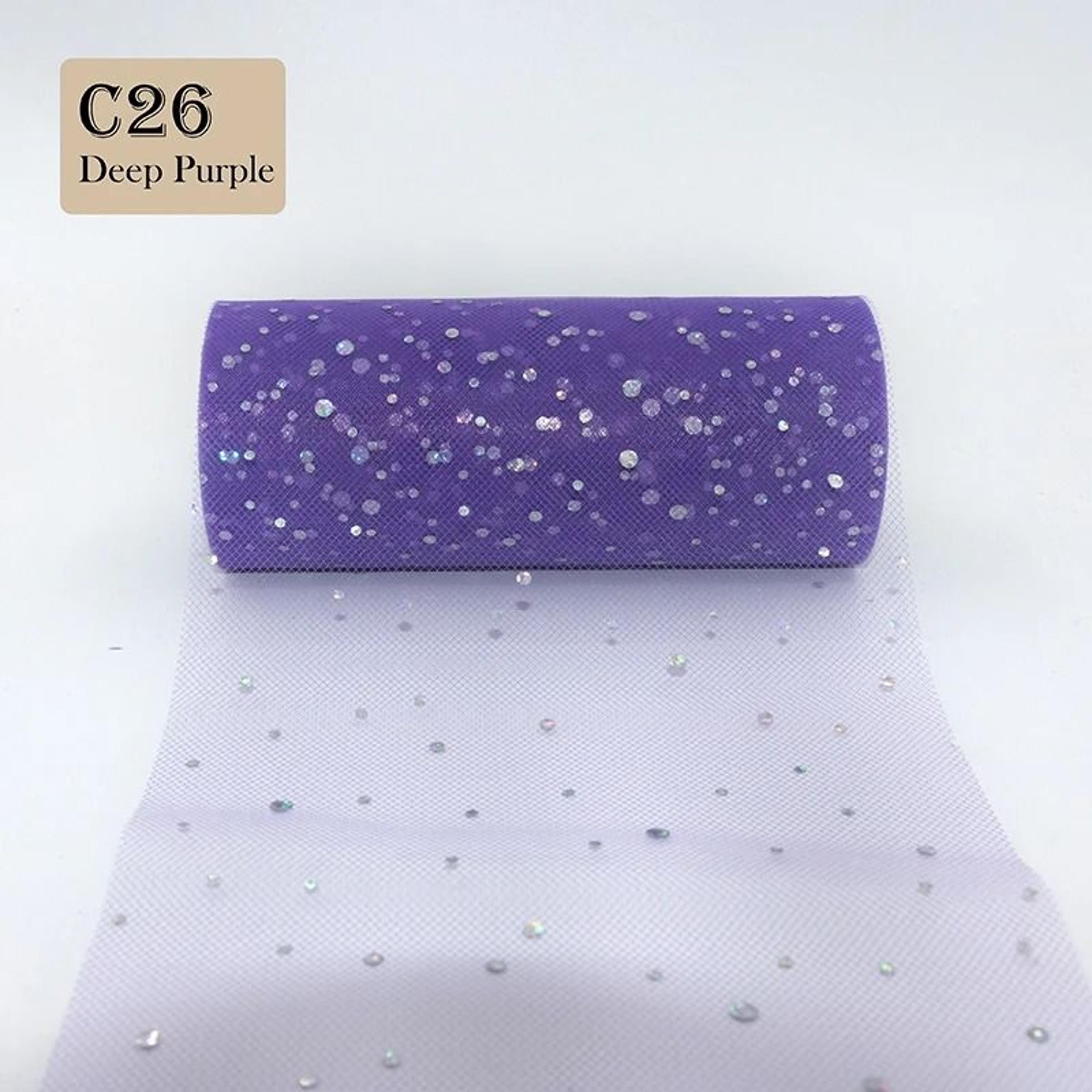 Glitter Sequin Tulle Roll Adds Sparkling Elegance To Every Celebration Craft 14
