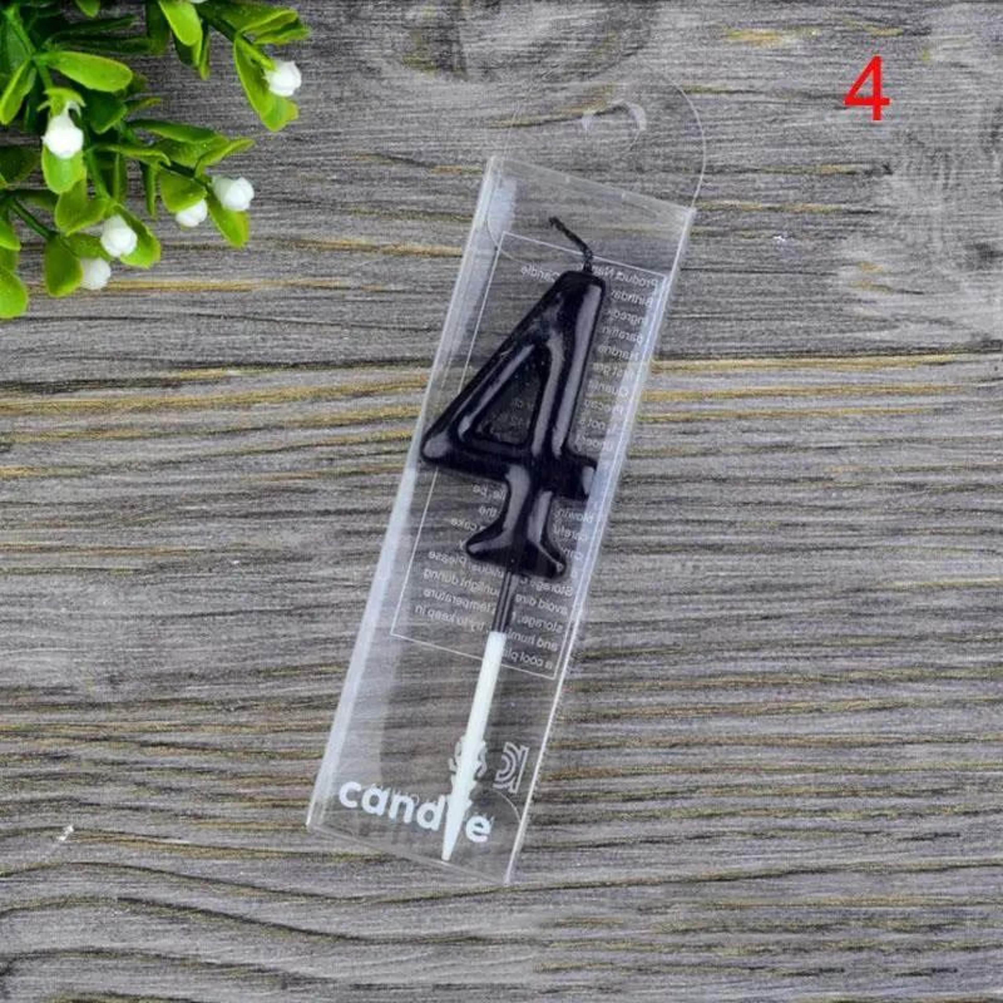 Black Number Birthday Candle Makes Every Milestone Cake Look Striking Instantly 5