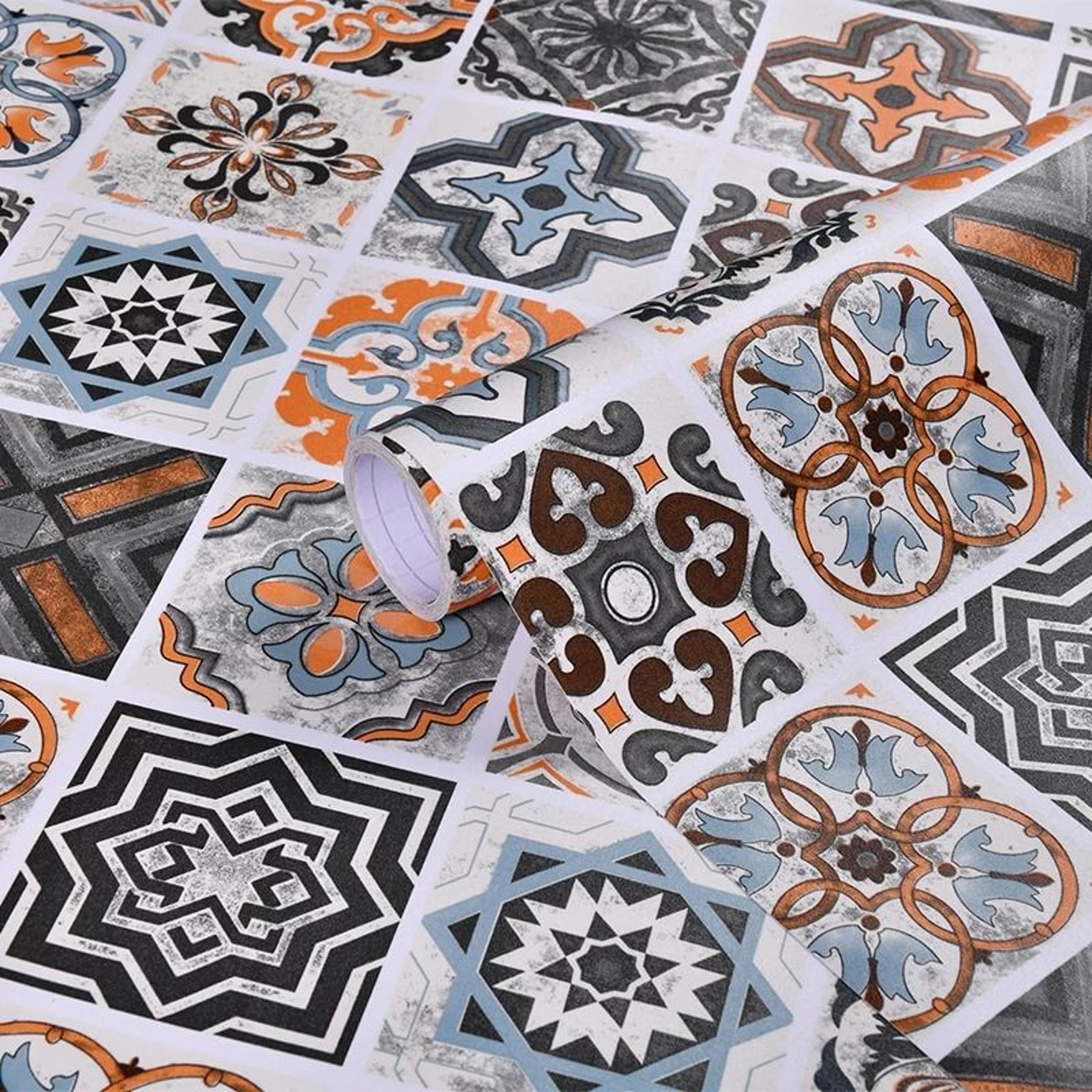 Thickened Waterproof Floor Sticker Refreshes Rooms Without Costly Tile Replacement Hassles 3
