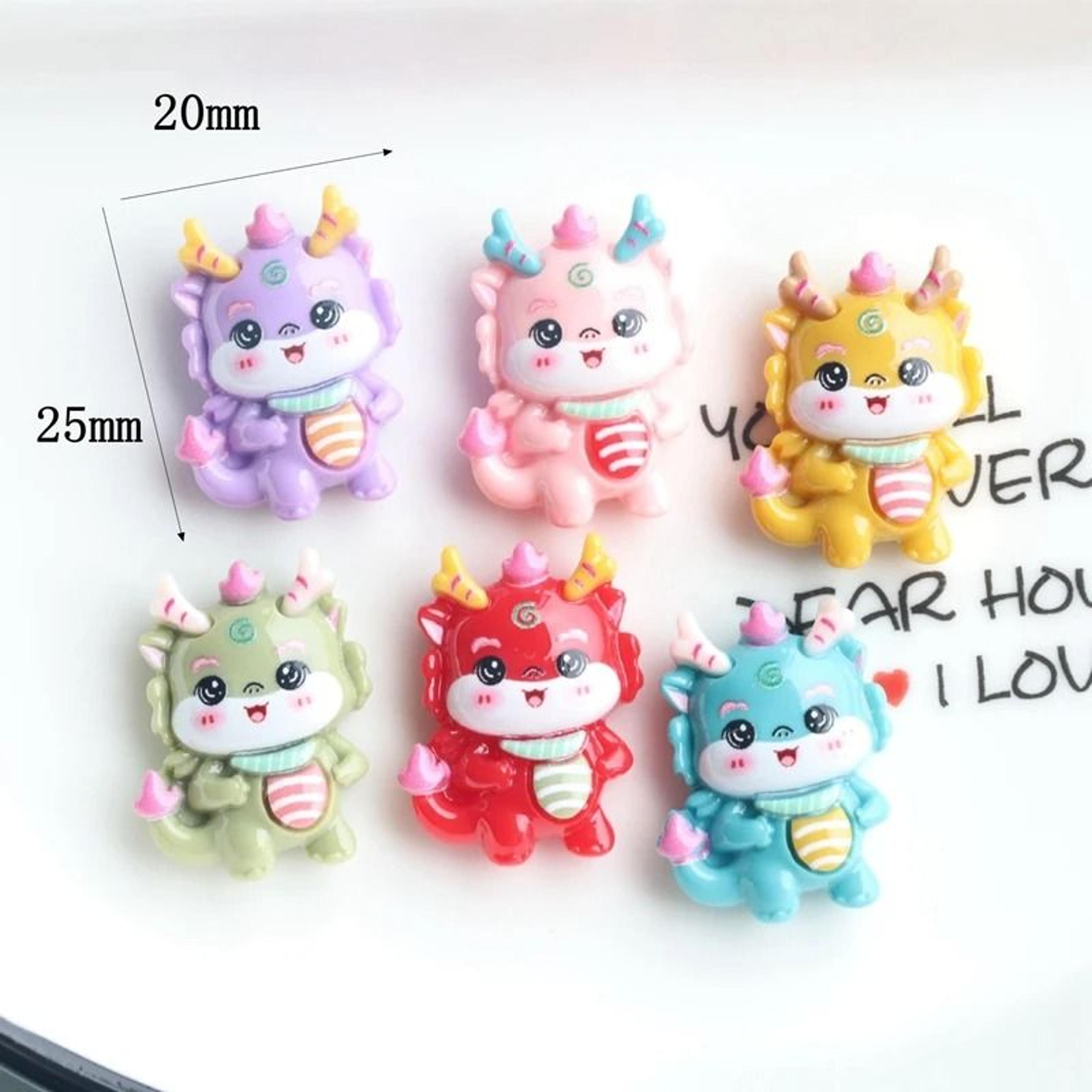 Cute Dinosaur Resin Cabochons For Creative Jewelry Crafts And DIY Decorations 9