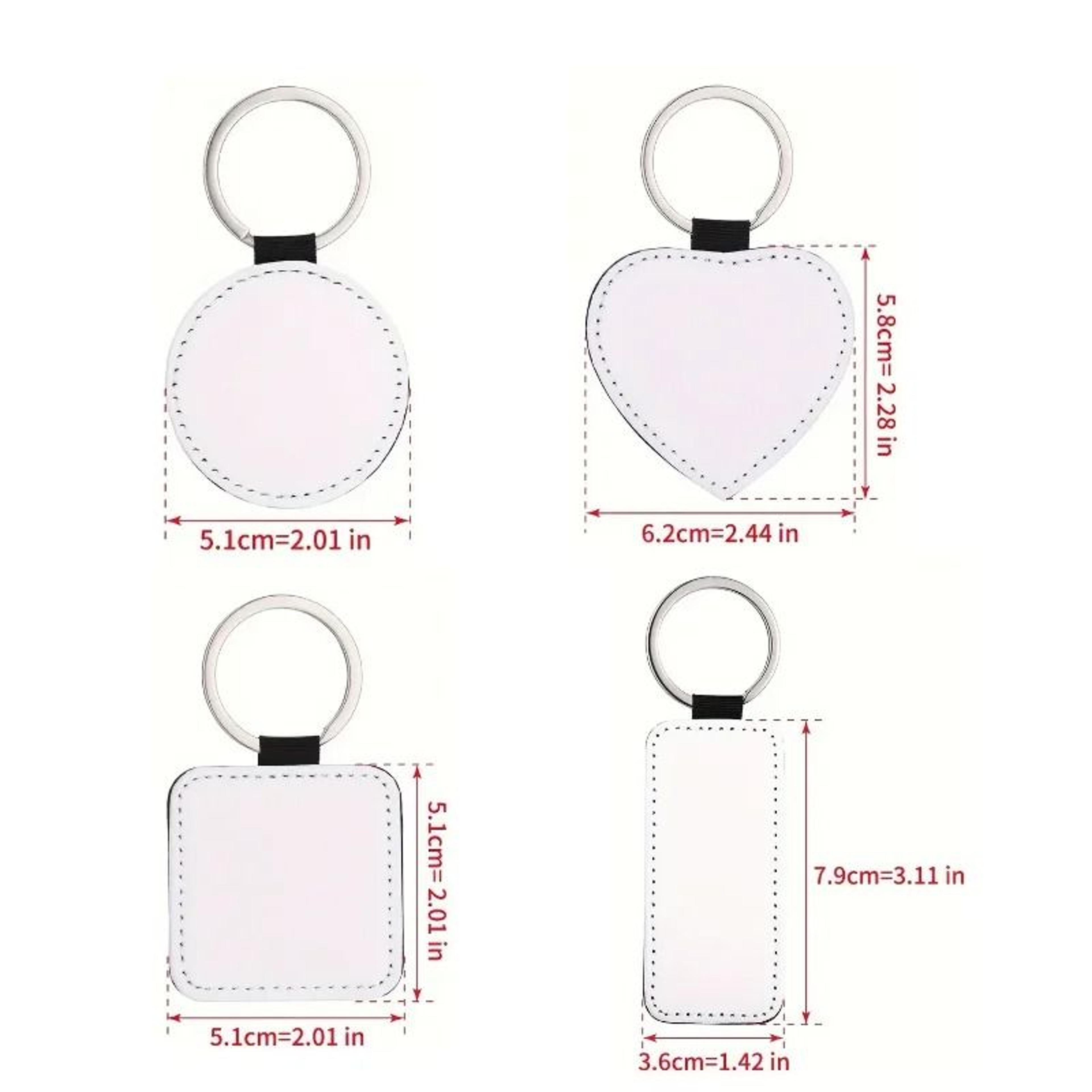 Personalized Photo PU Leather Keychain For Meaningful Everyday Gift Keepsake Memories 5