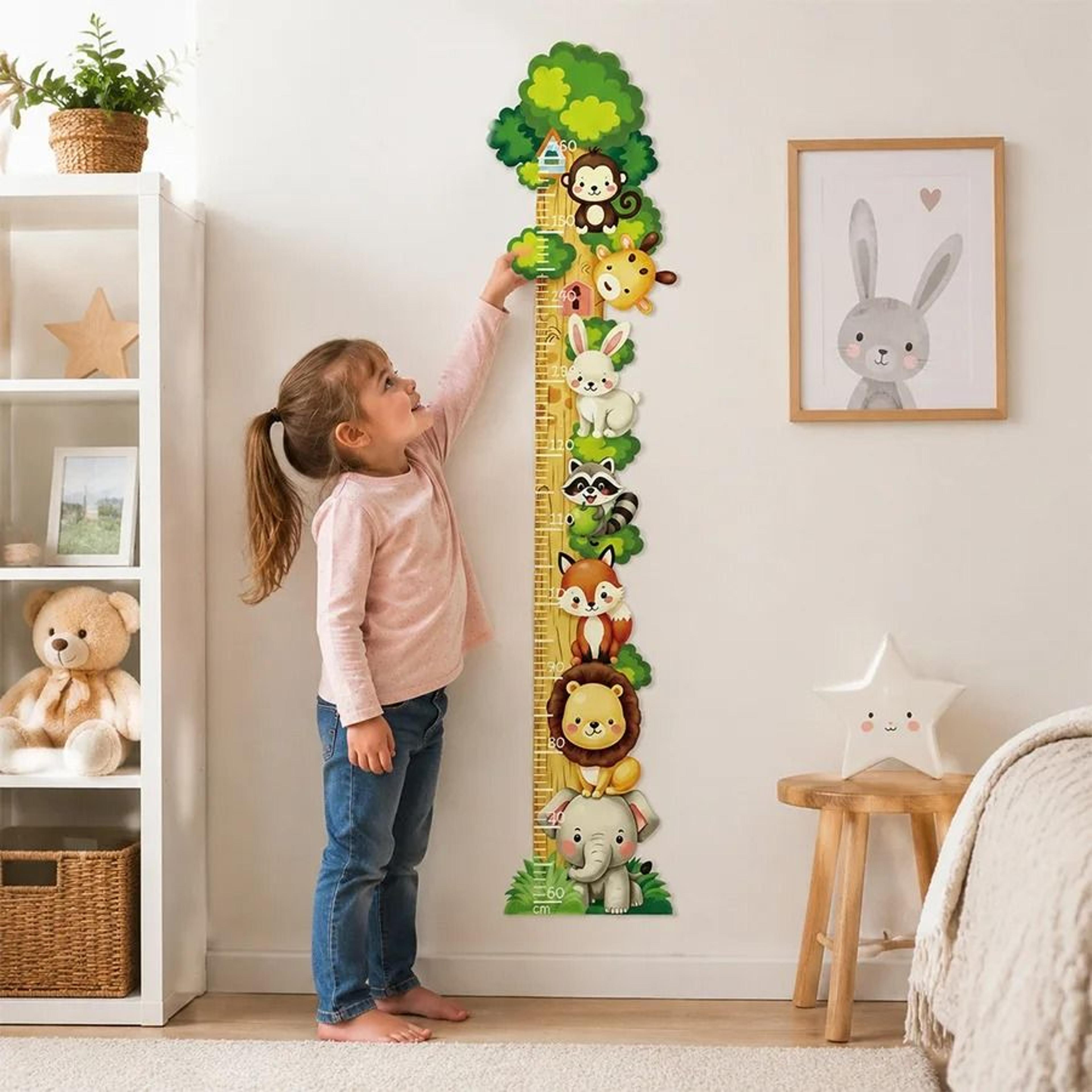 Cute Forest Animal Wall Stickers For Cozy Nursery Kids Room Decor 9