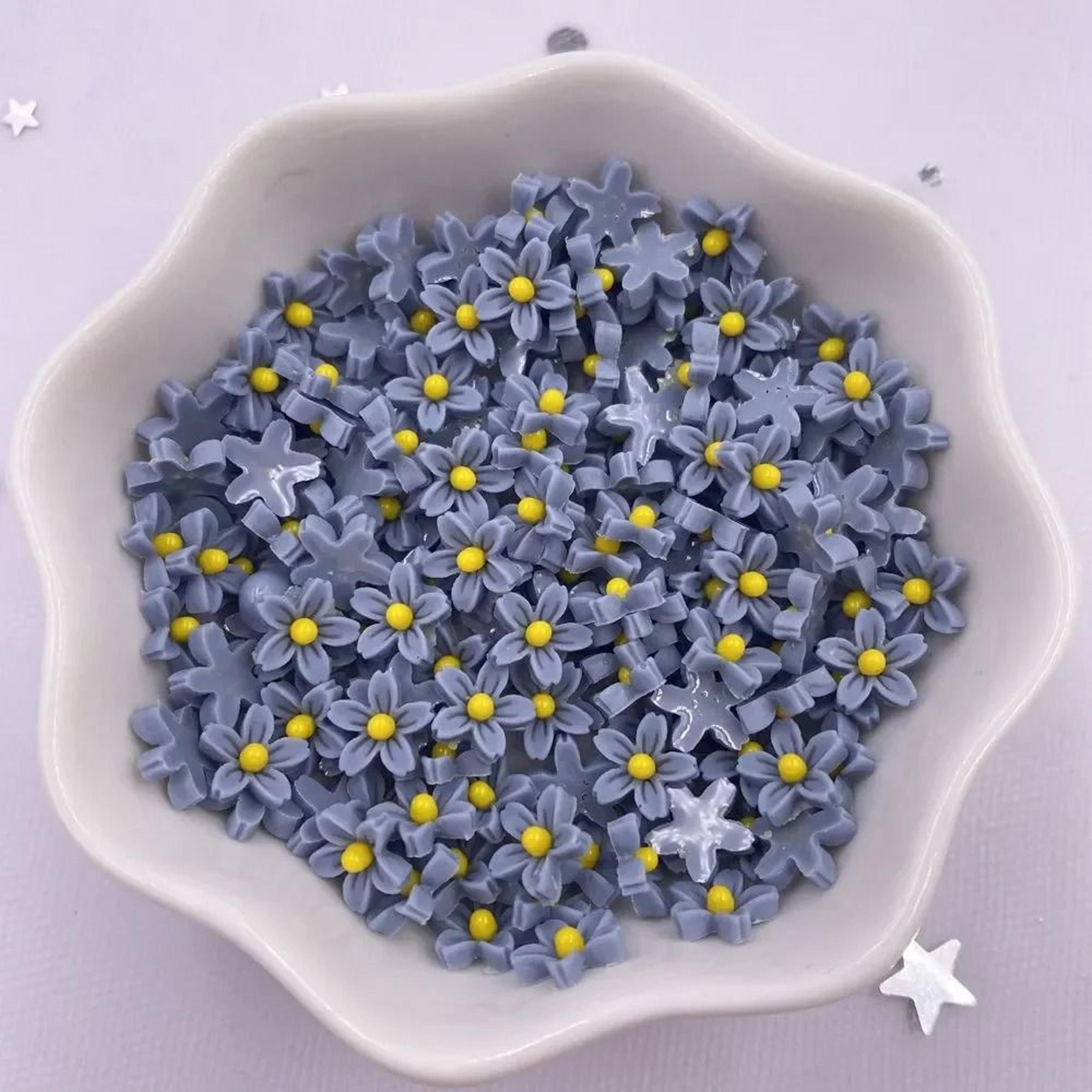 Colorful Mini Resin Flower Gems For Nail Art Scrapbooking DIY Crafts 4