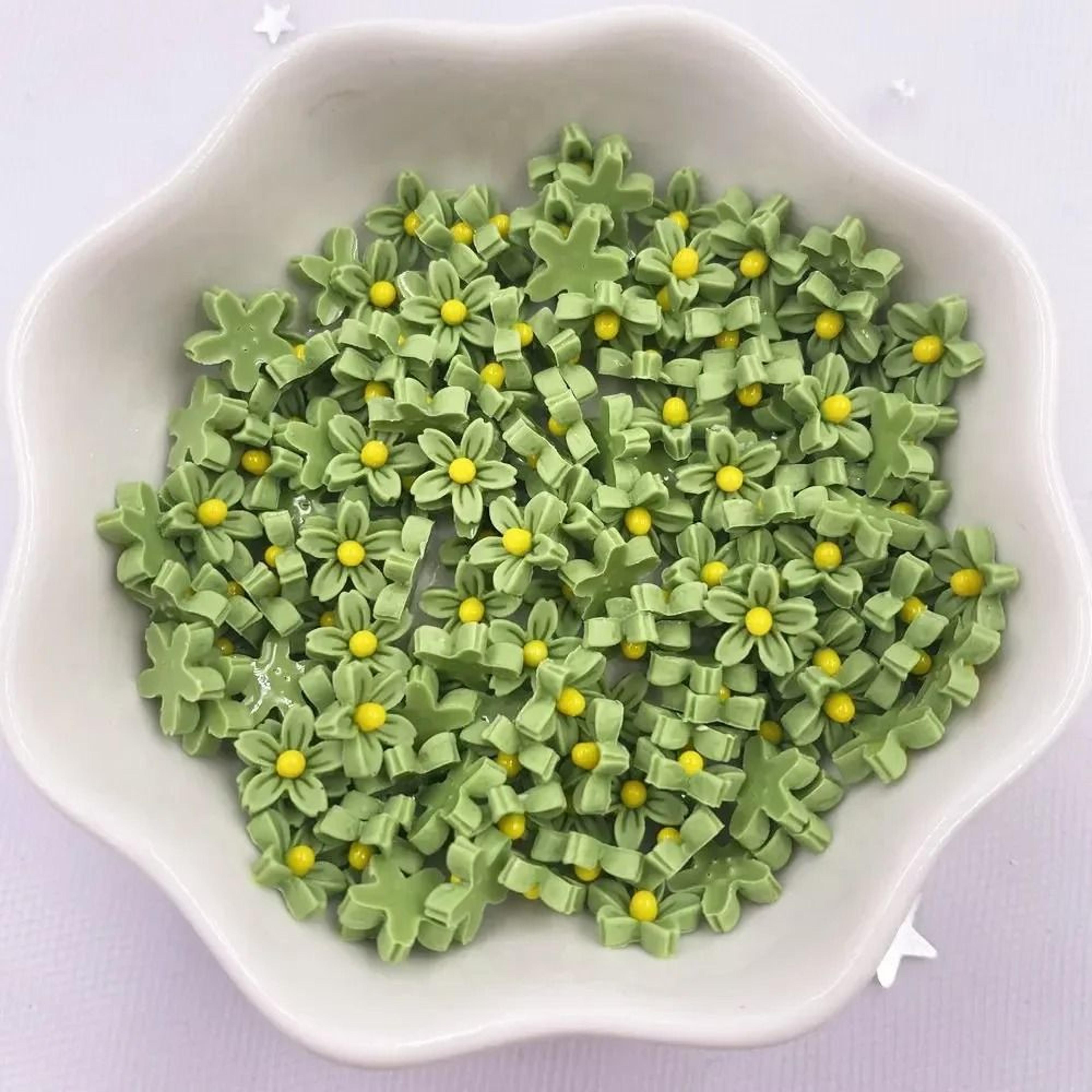Colorful Mini Resin Flower Gems For Nail Art Scrapbooking DIY Crafts 5