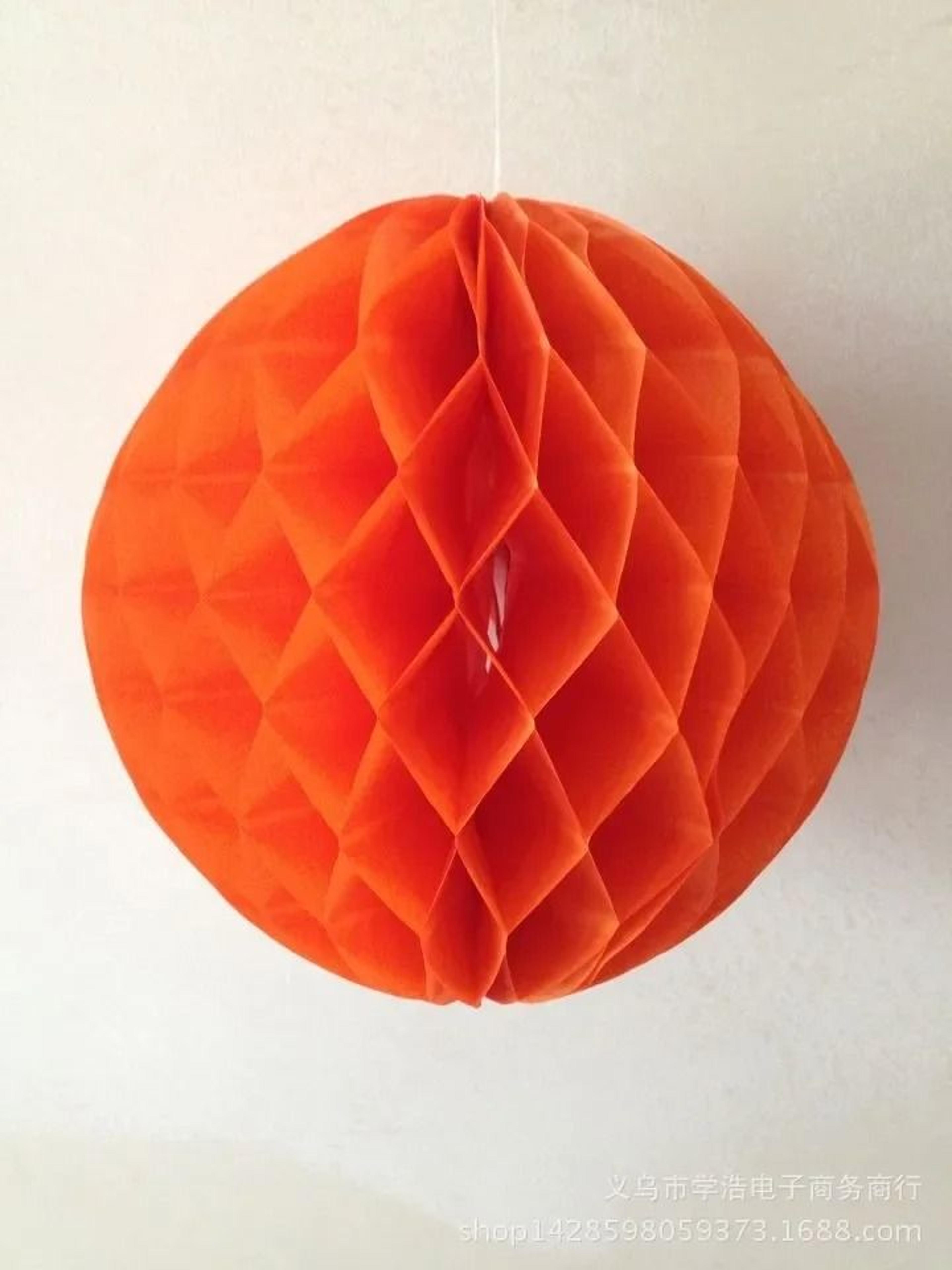 Colorful Honeycomb Paper Ball Decoration For Weddings Birthdays Showers Parties Events 4