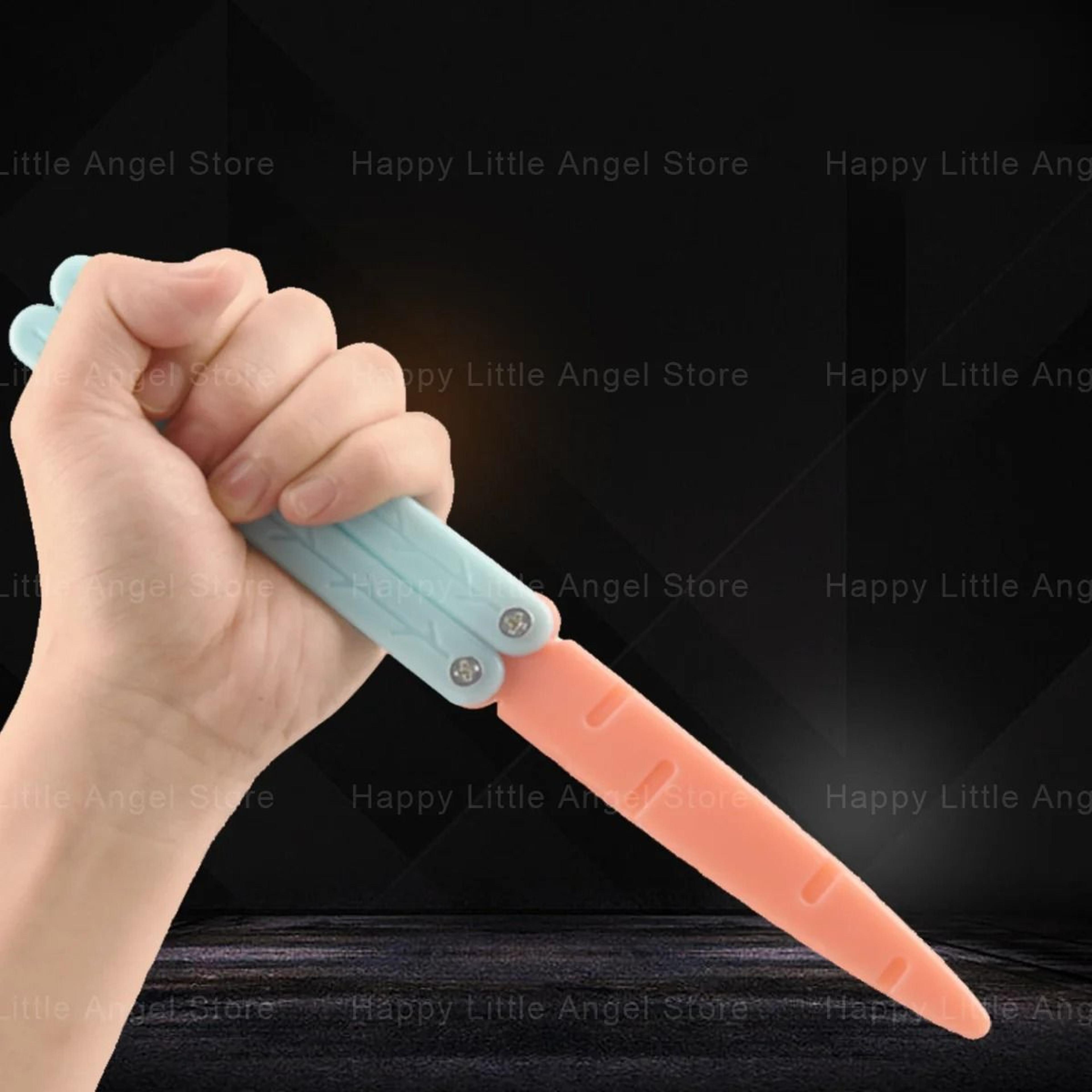 3D Printed Carrot Fidget Toy For Fun Stress Relief Play Gifts 6
