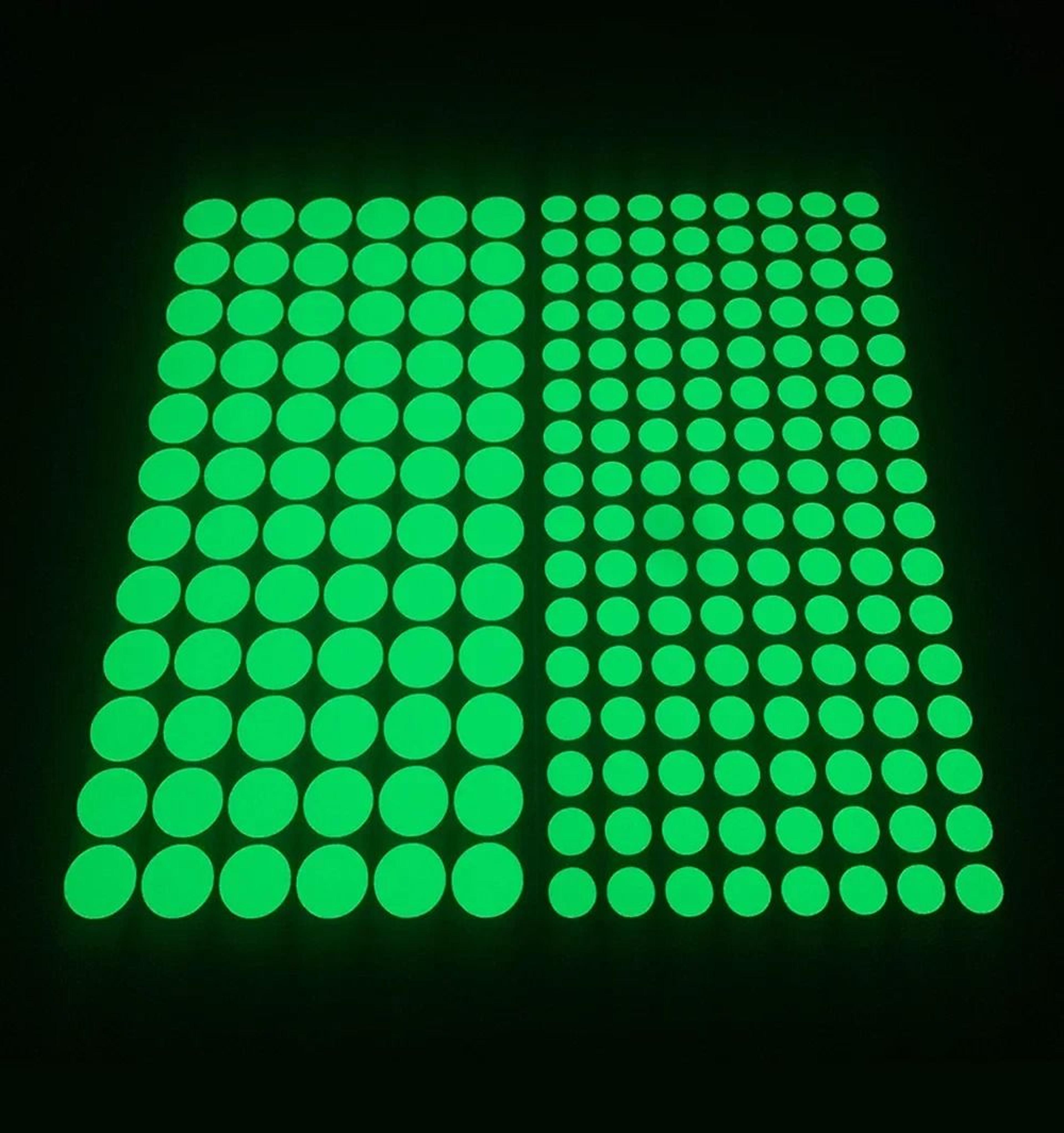 Glow In The Dark Dot Wall Stickers Create Magical Bedroom Nights 11