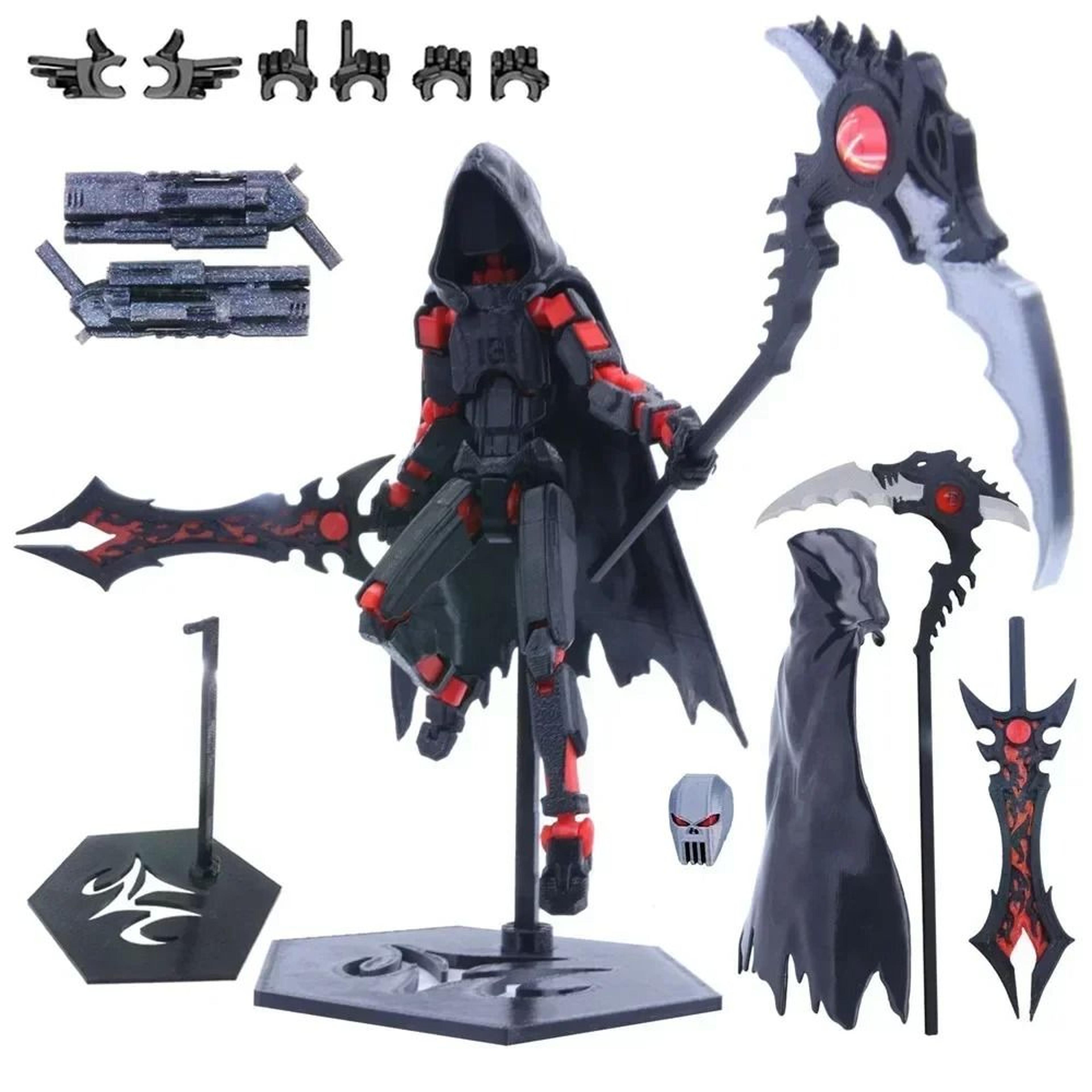 Titan 13 Death Swordsman Action Figure Brings Dynamic Posing To Displays 8