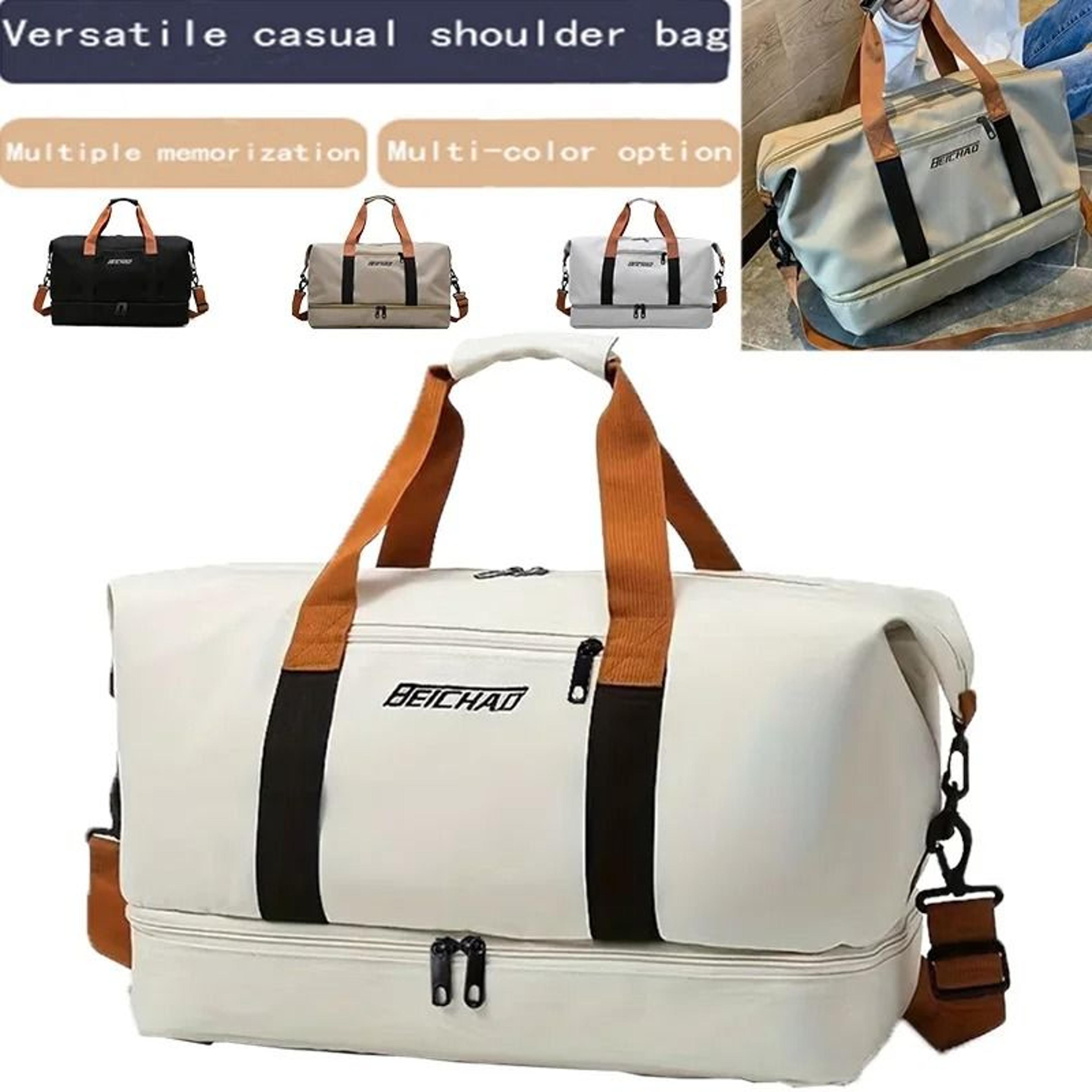 Versatile Travel Gym Duffle Bag Keeps Weekend Essentials Organized And Ready 11