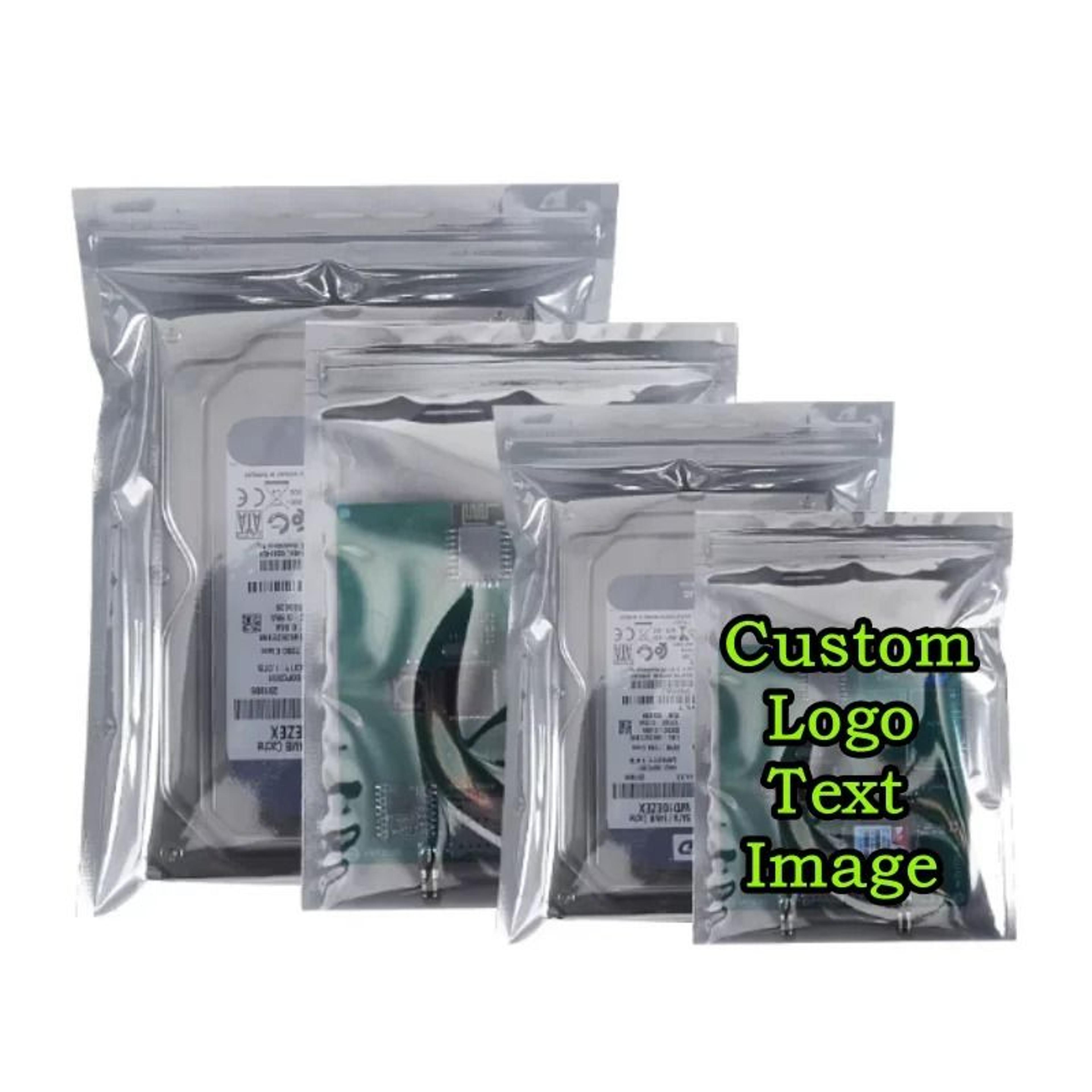 Resealable Anti Static Shielding Bags Protect Electronics During Storage Transport Safely 0