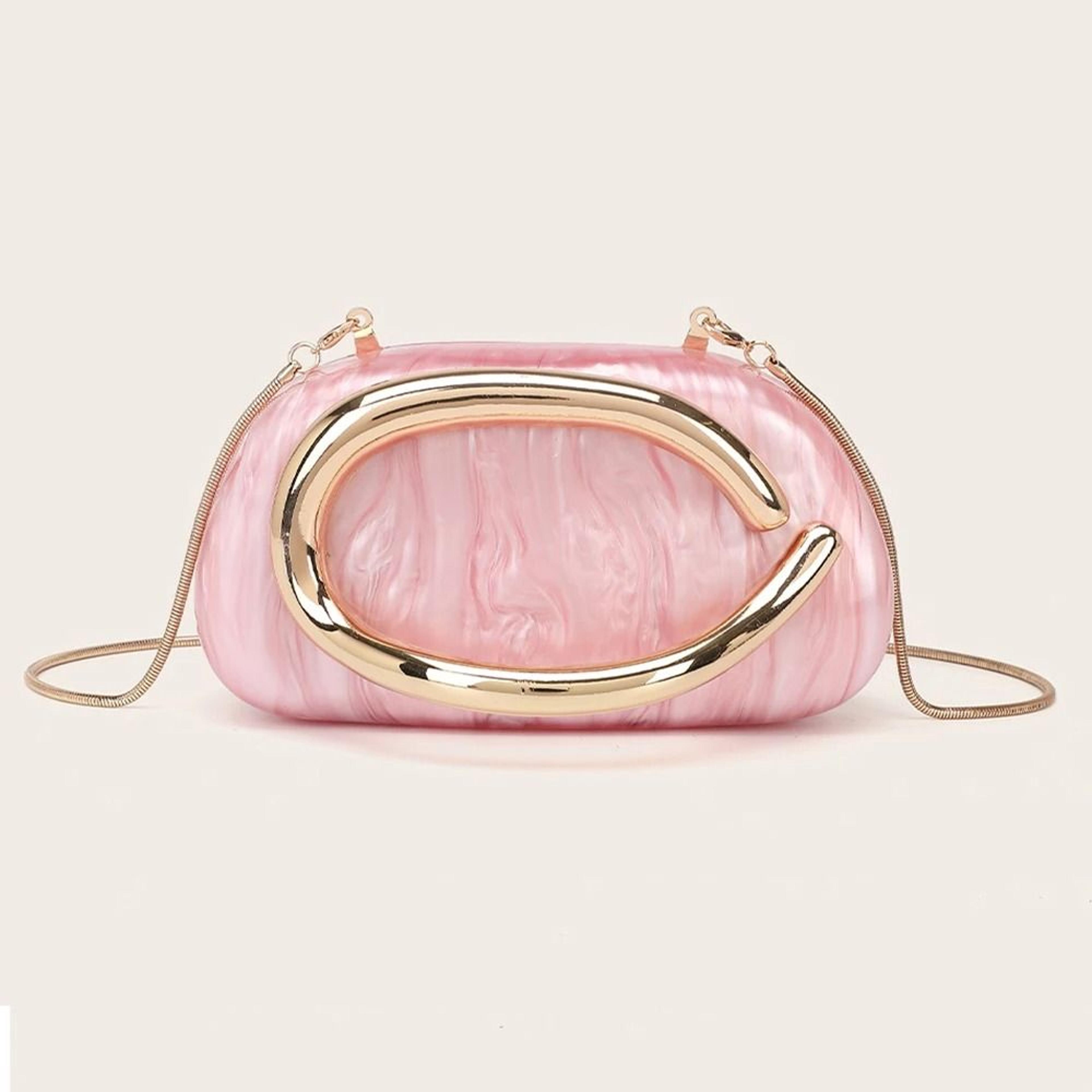 Elegant Gold Metal Evening Clutch Keeps Essentials Close For Special Occasions 6