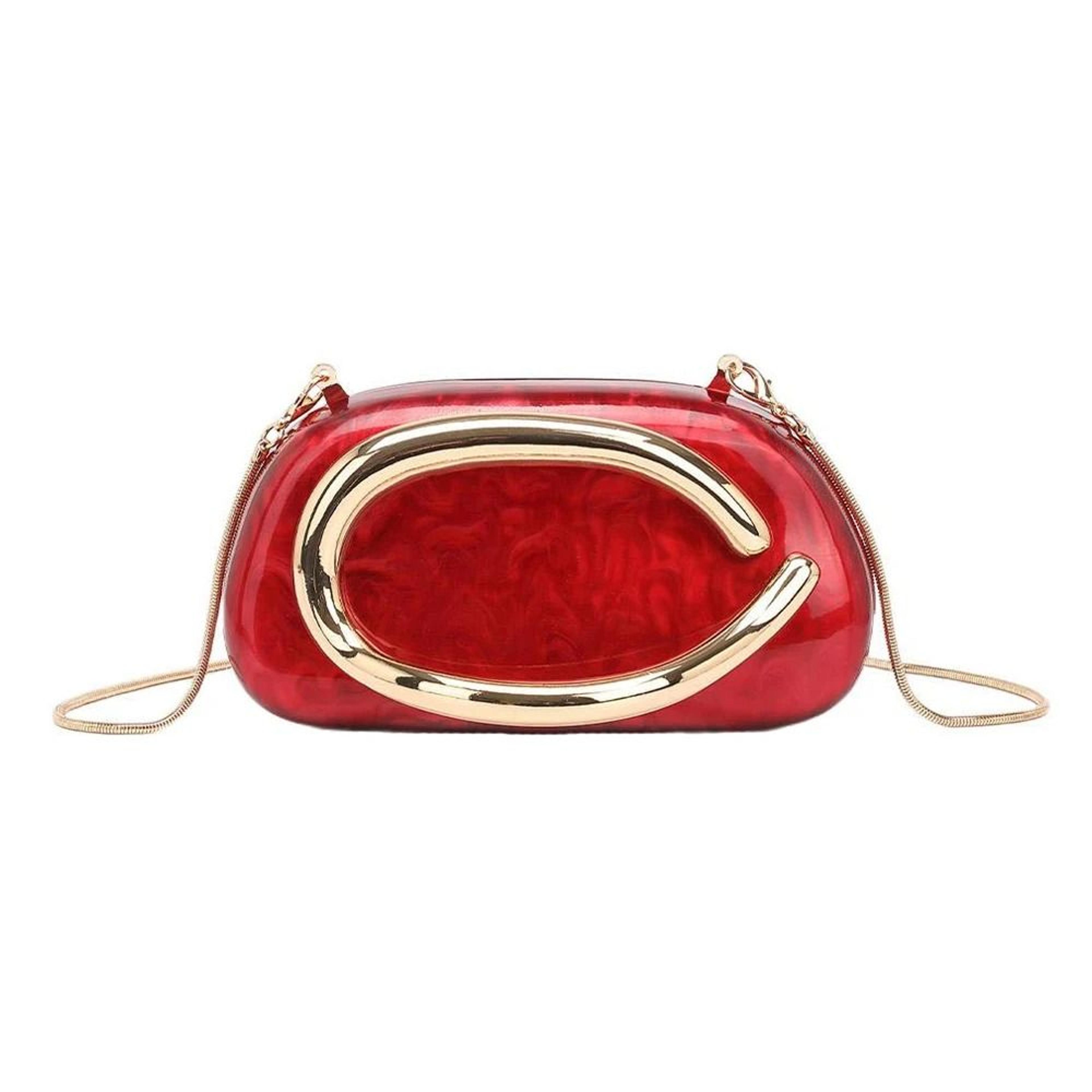 Elegant Gold Metal Evening Clutch Keeps Essentials Close For Special Occasions 7