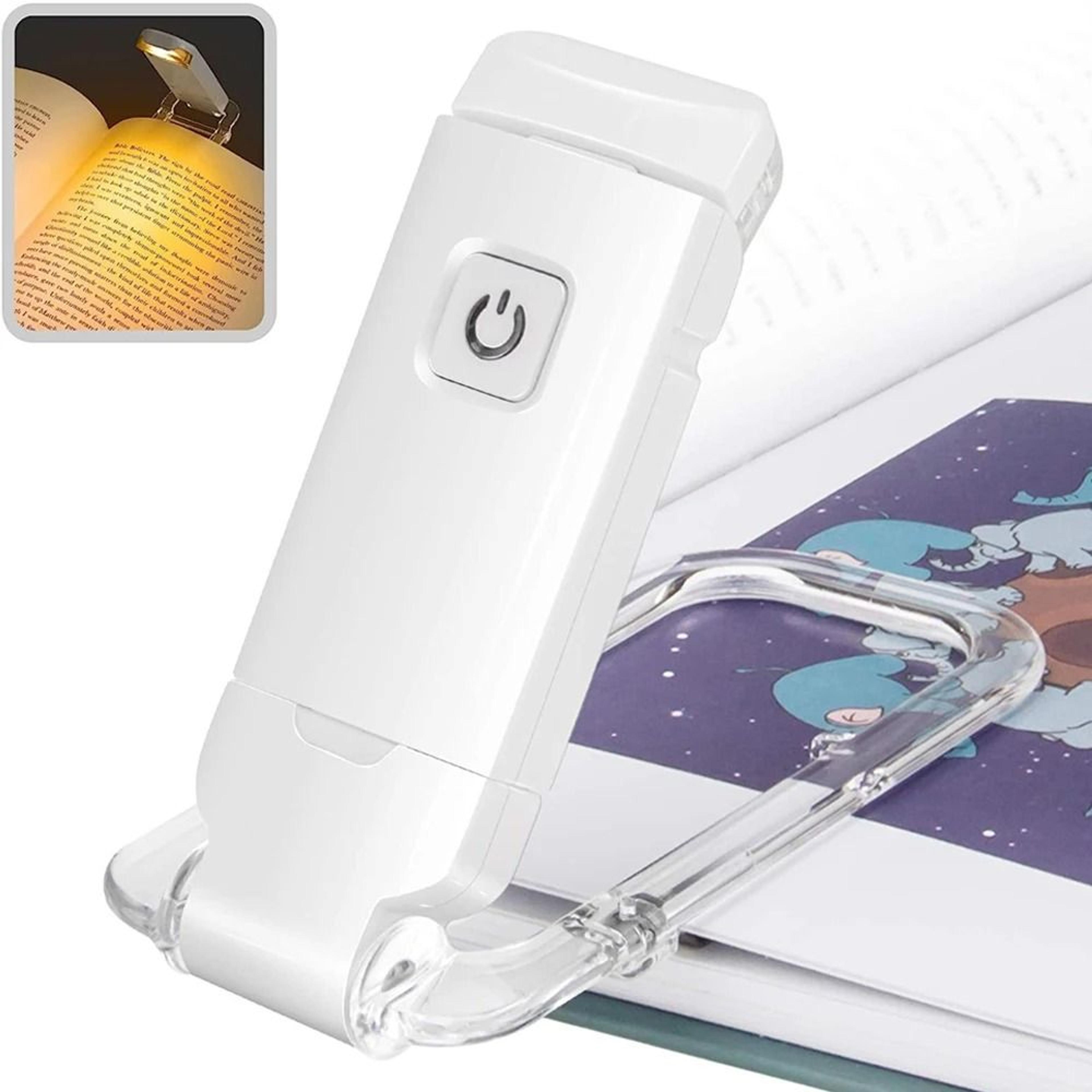 Rechargeable Clip On Book Light Makes Night Reading Easier Anywhere Comfortably 0