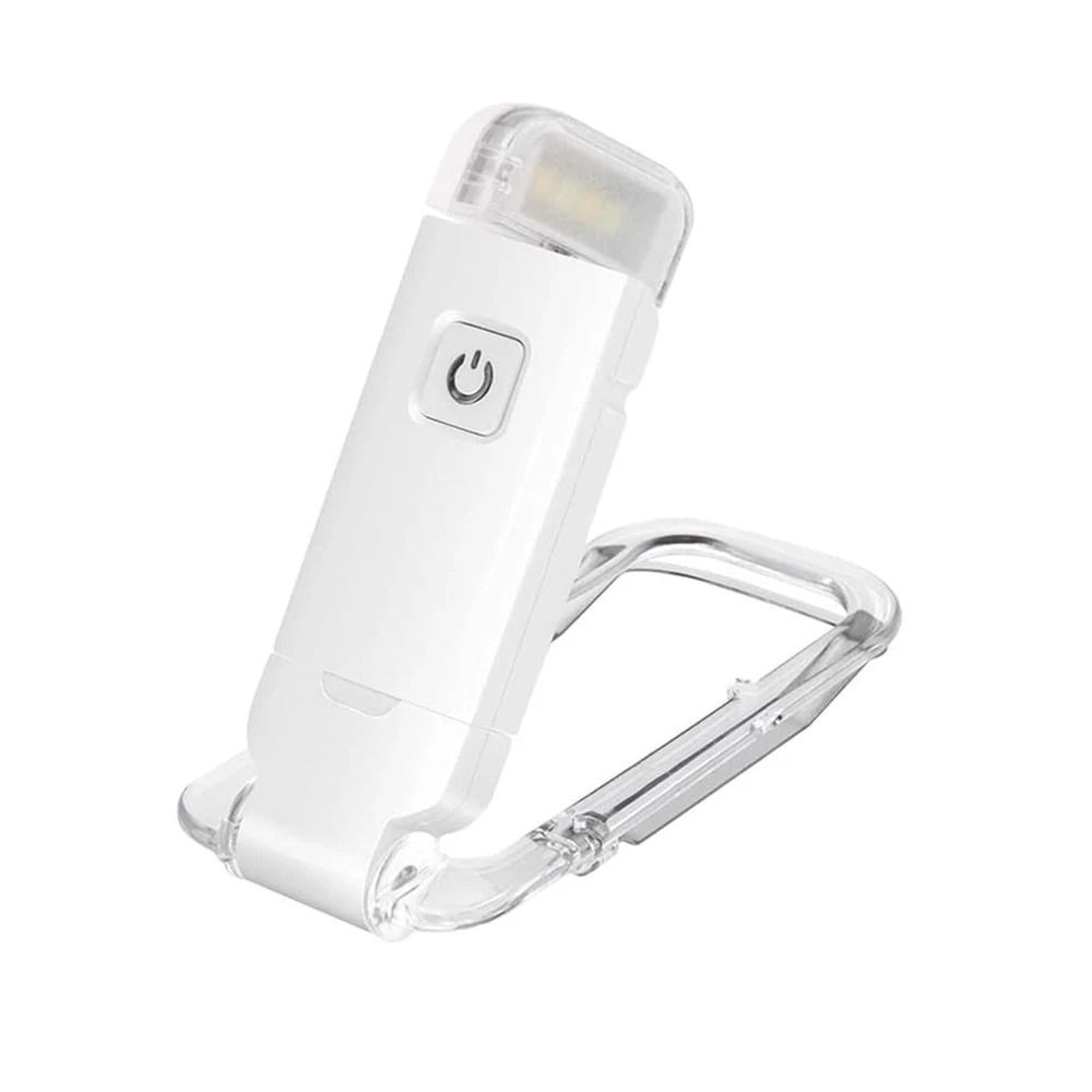 Rechargeable Clip On Book Light Makes Night Reading Easier Anywhere Comfortably 2