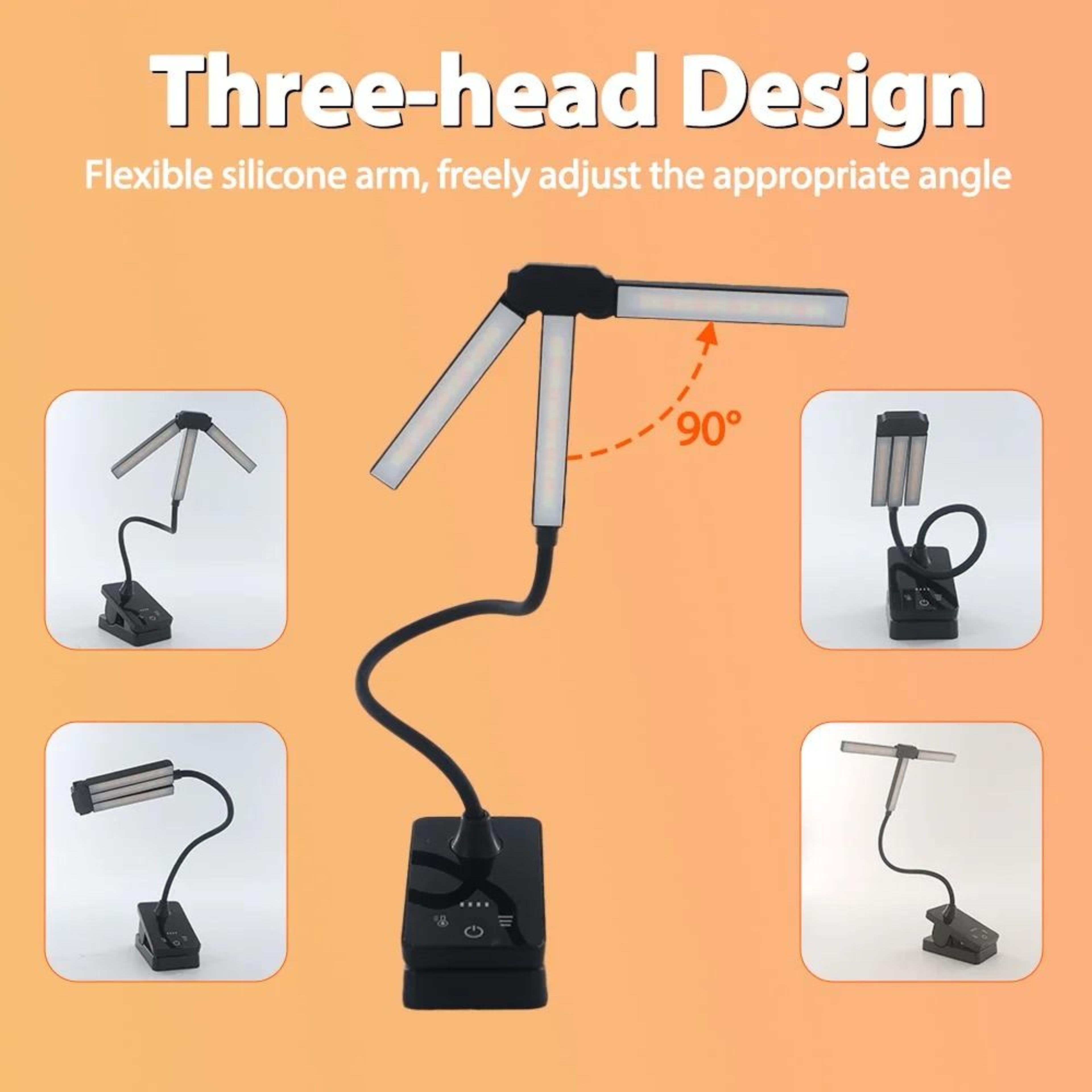 Eye Care 51 LED Clip On Reading Light With Adjustable Brightness 4