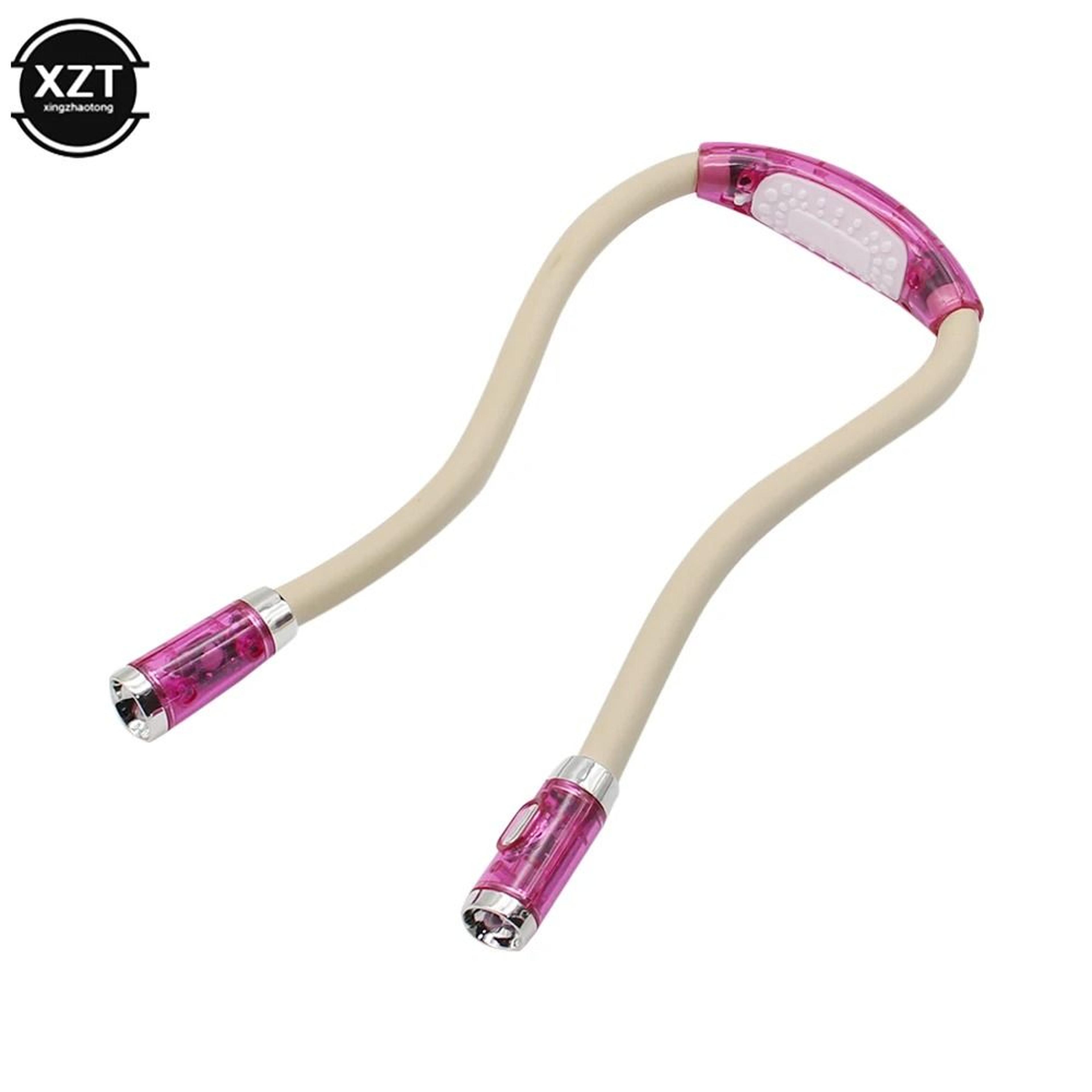 Flexible LED Neck Reading Light Hands Free Book Lamp 4