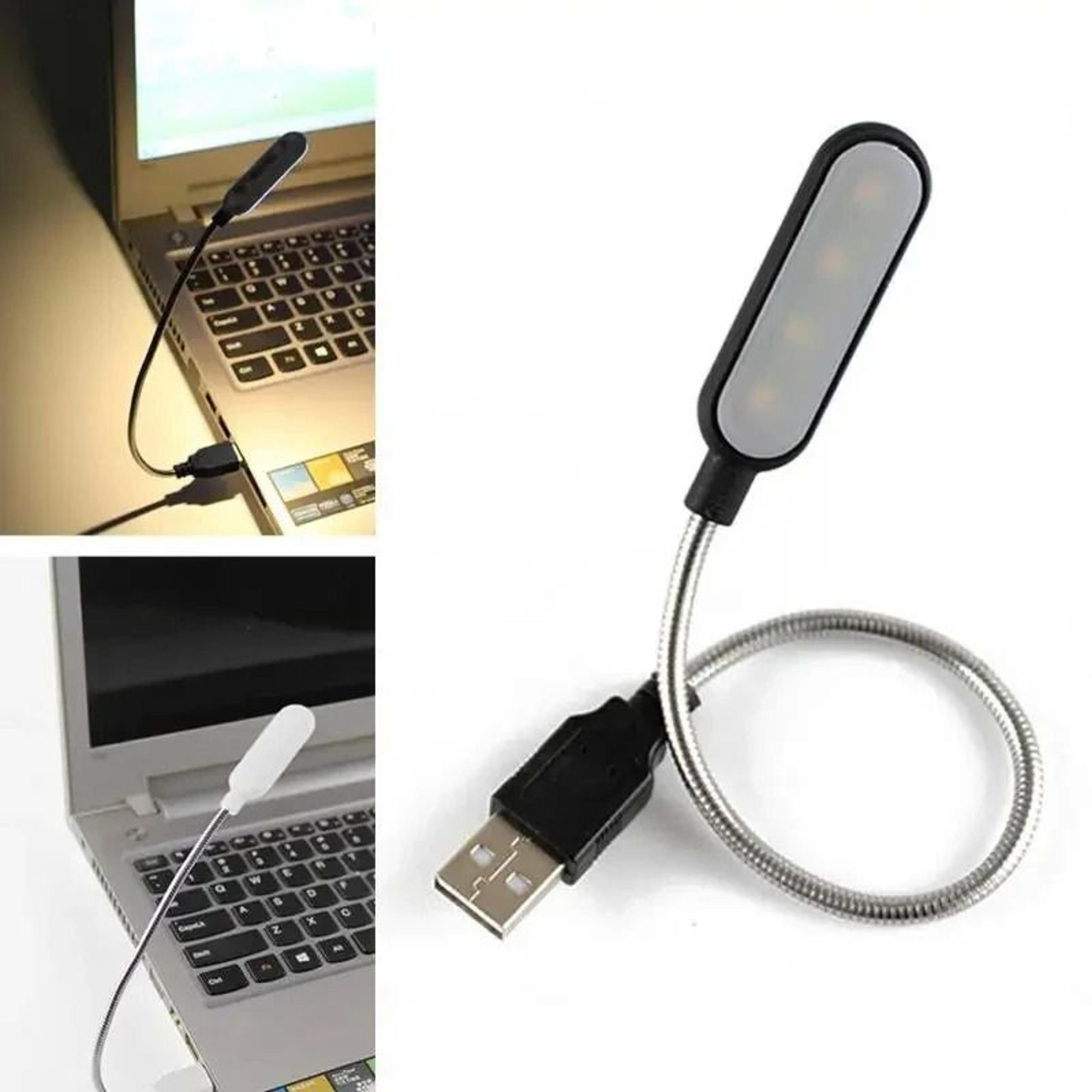 Portable USB LED Reading Light For Laptop Keyboard Power Bank Use 4