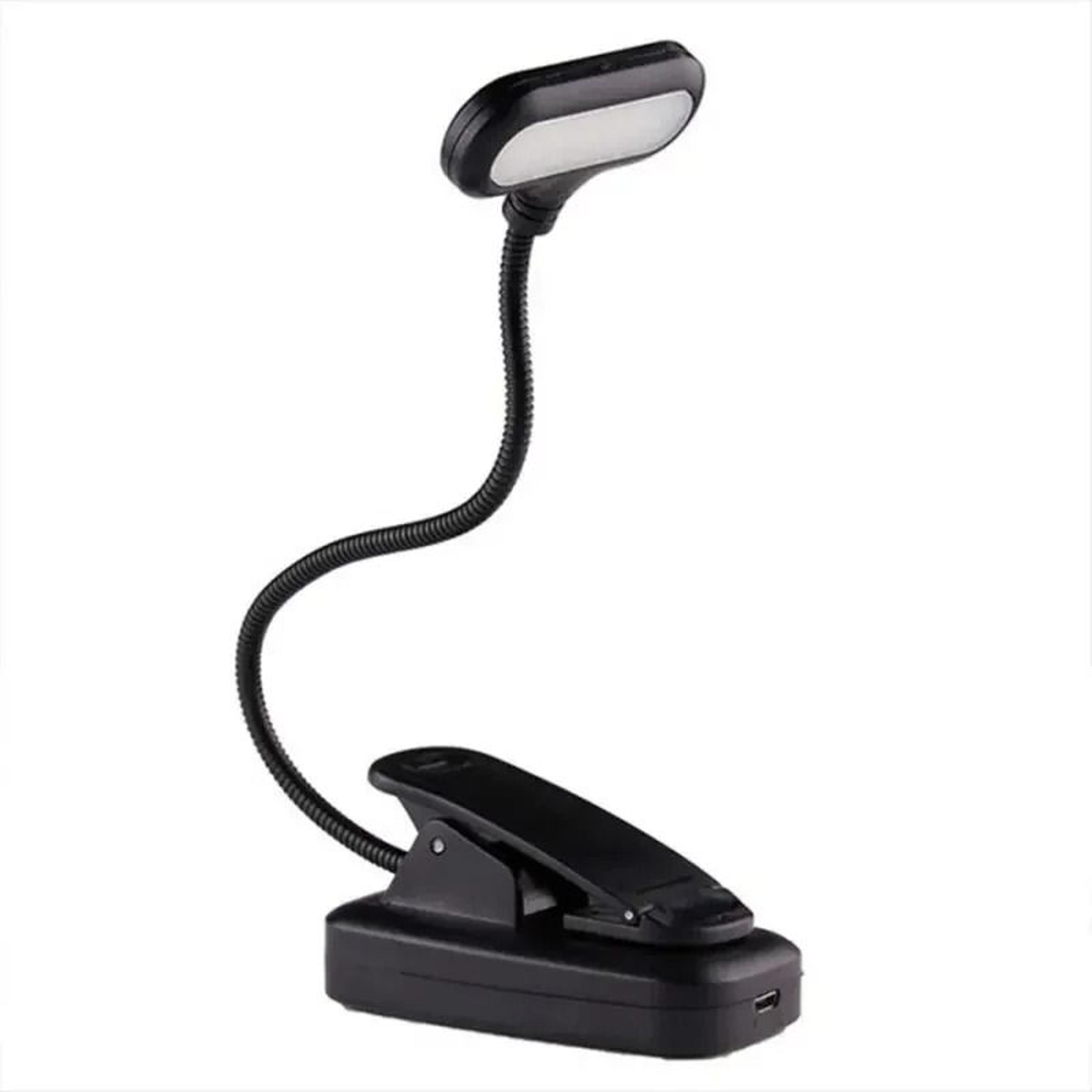 Mini Portable LED Clip Book Light With Flexible Adjustable Reading Lamp 1