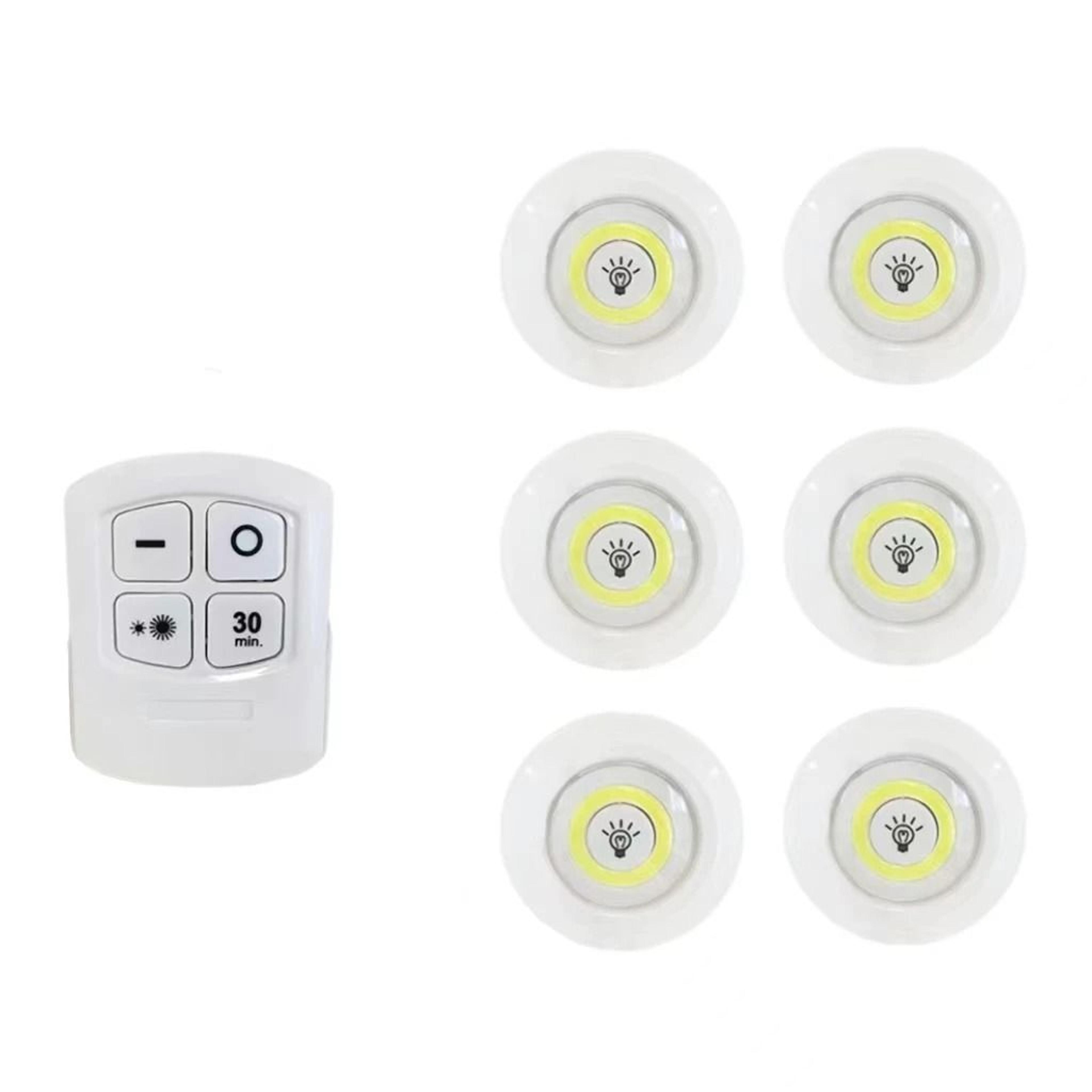 Wireless Dimmable LED Under Cabinet Light With Remote For Easy Lighting 6