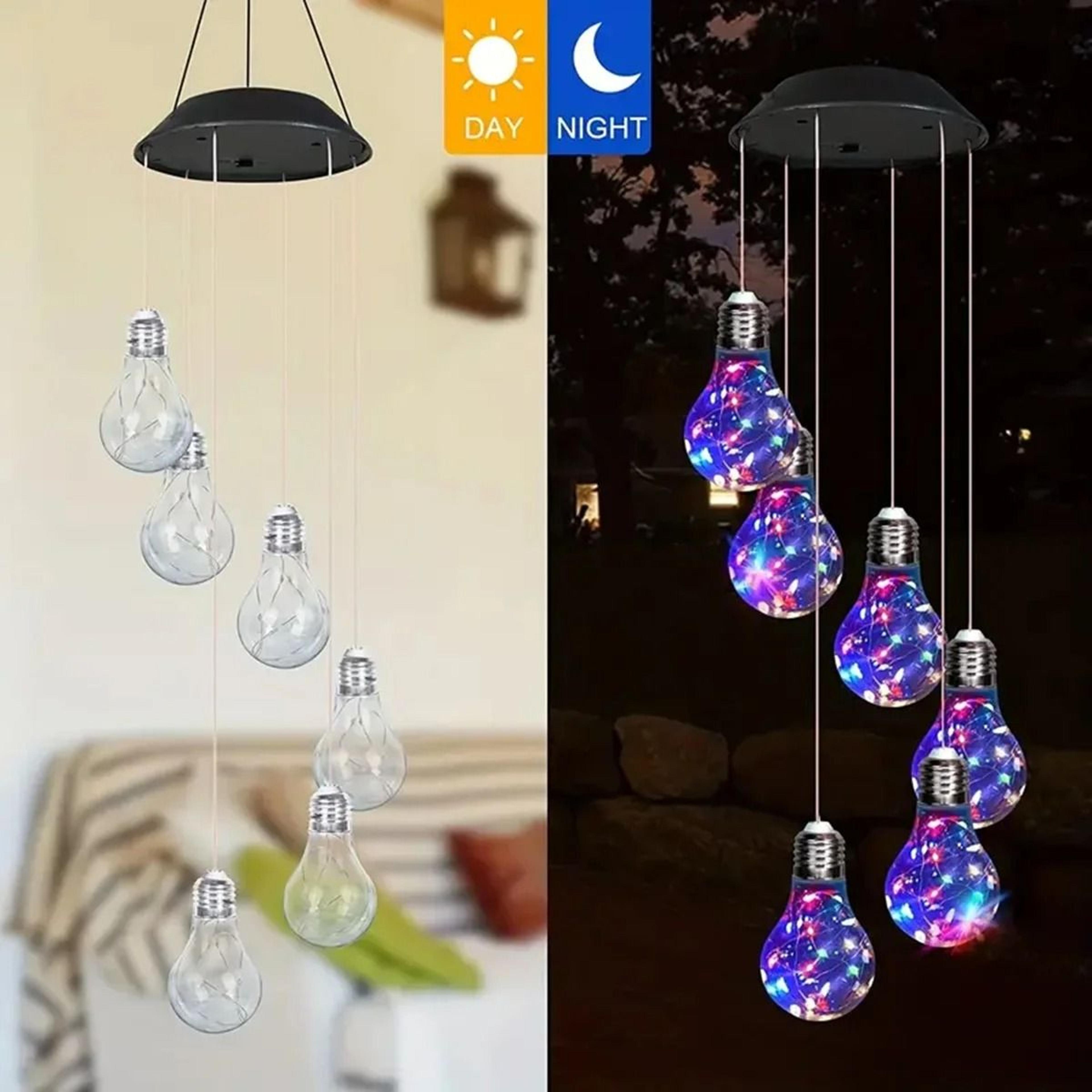 Solar Color Changing Wind Chime Lights For Charming Outdoor Garden Decor 6
