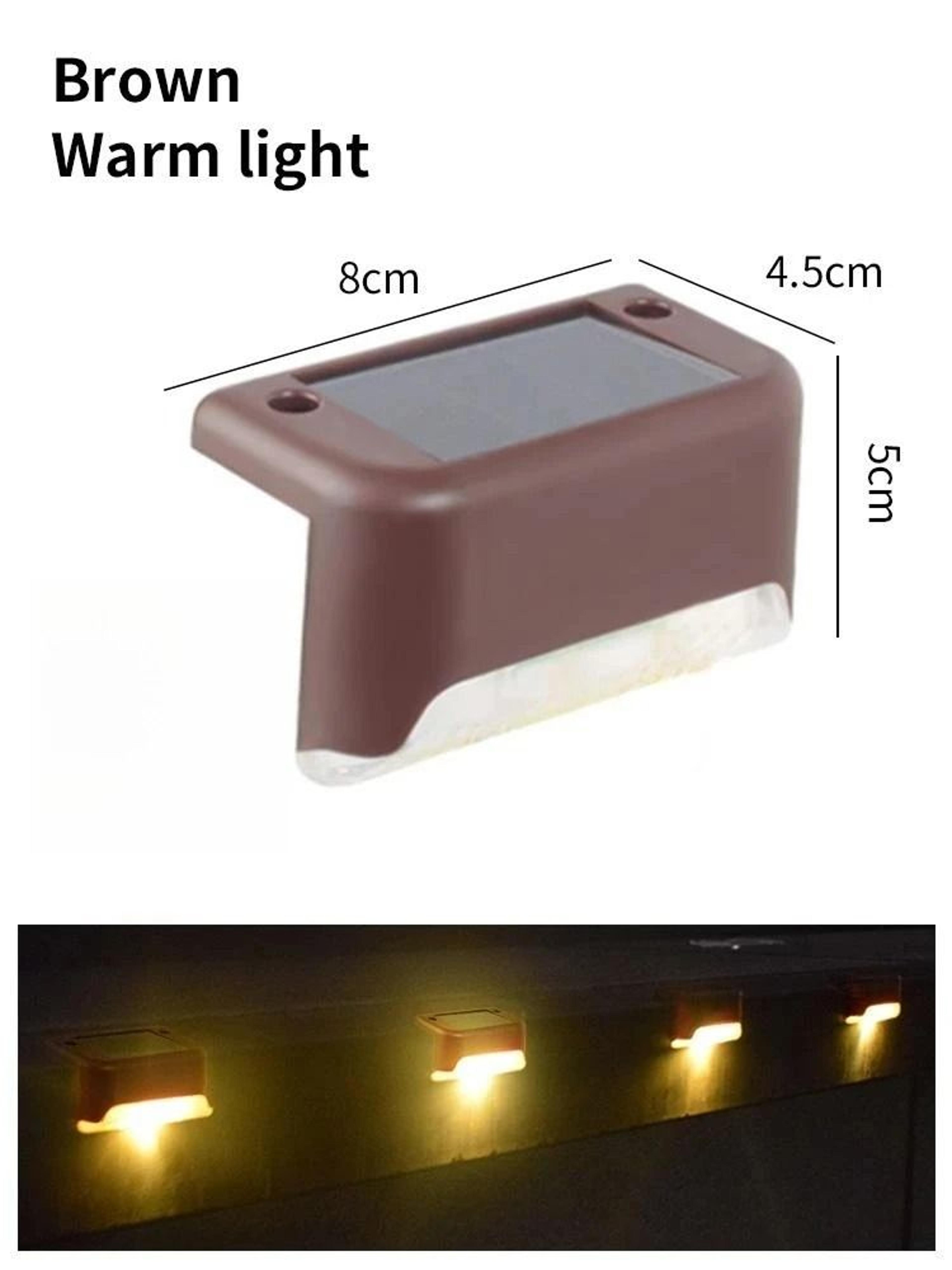 Solar Deck Step Lights Brighten Stairs Fences Patios And Pathways Safely 3