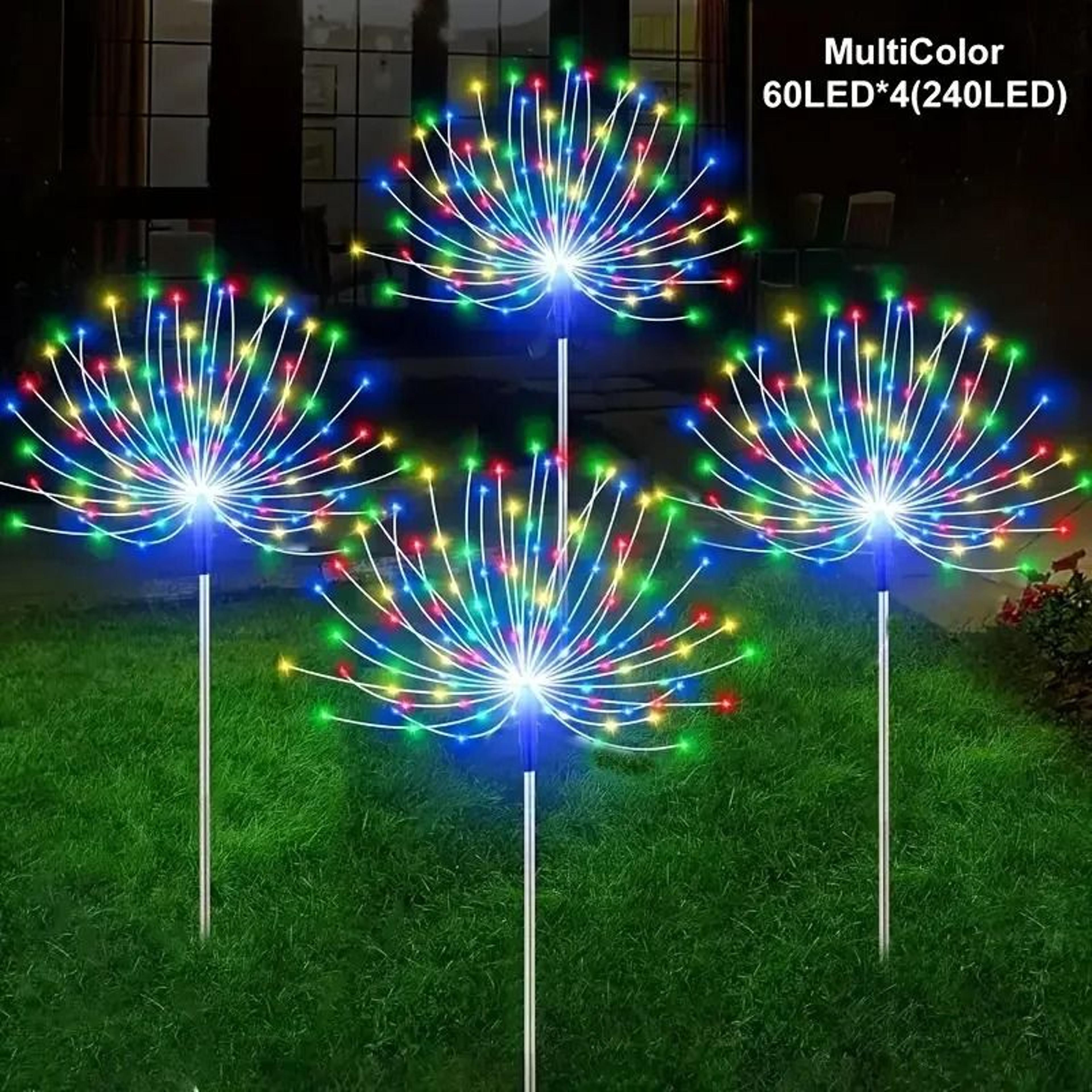 Solar Garden Firework Lights Create Dazzling Outdoor Displays For Every Celebration 0