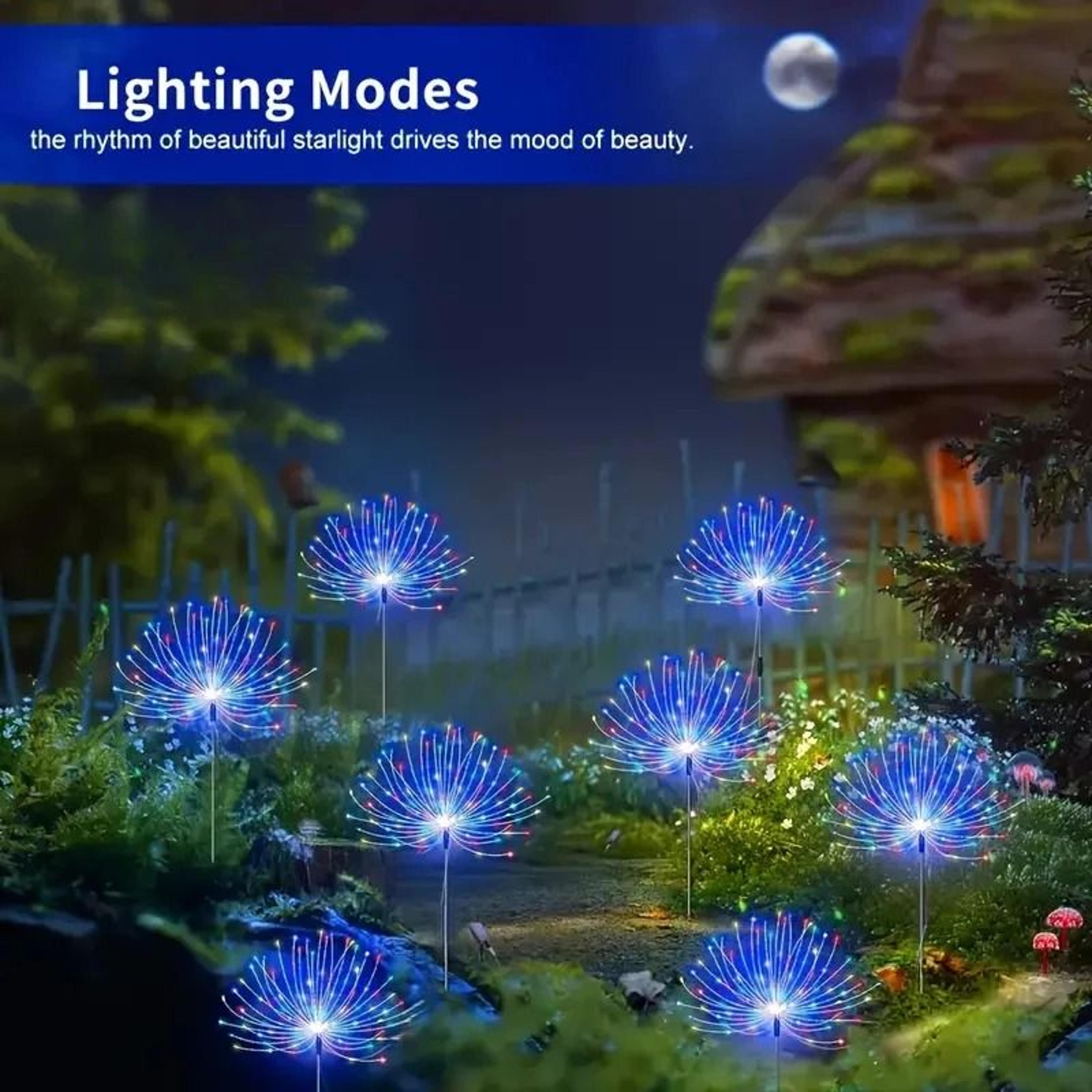 Solar Garden Firework Lights Create Dazzling Outdoor Displays For Every Celebration 10
