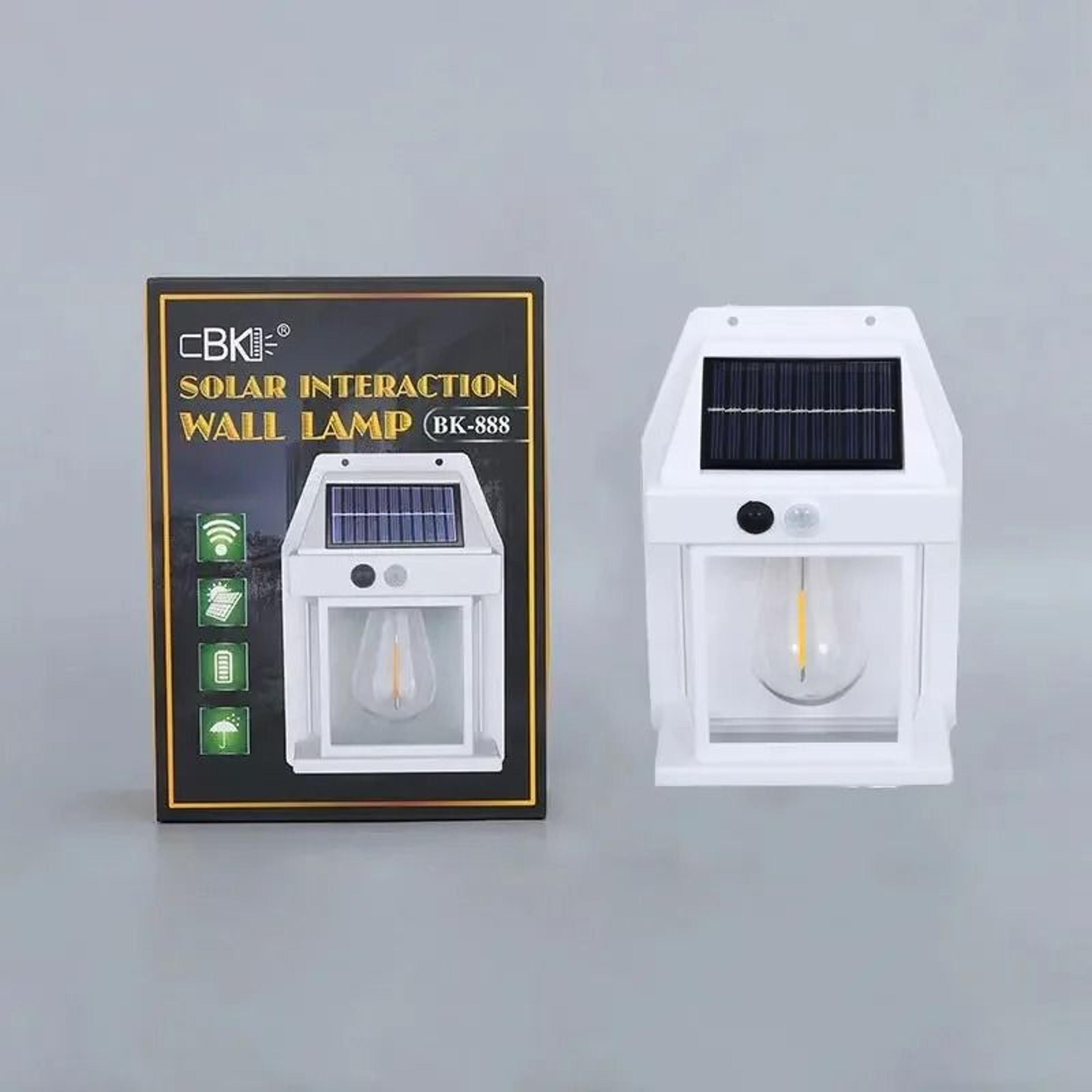 Solar Motion Sensor Wall Lantern Adds Smart Warm Light Outdoors Nightly 1