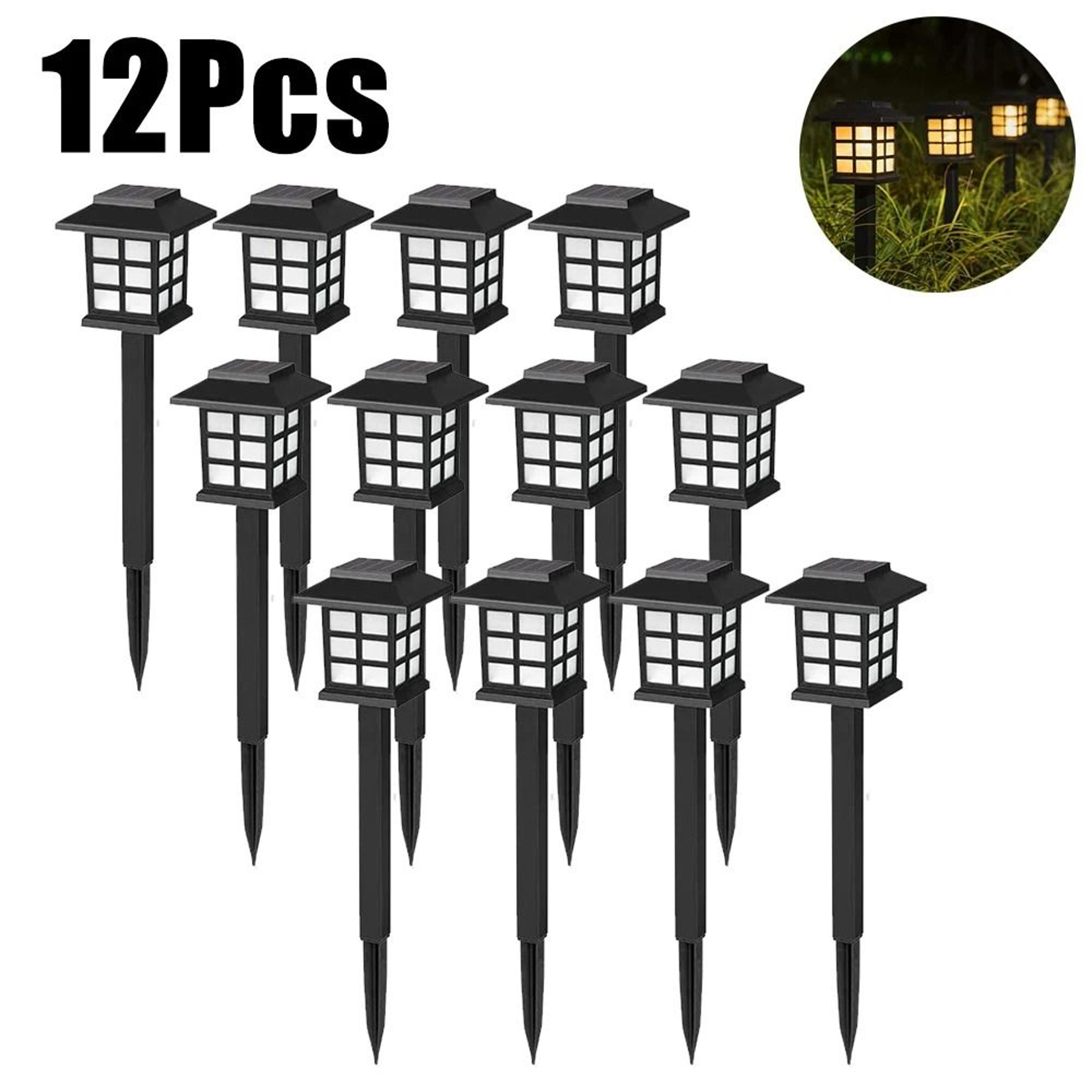 Solar LED Pathway Lights Brighten Gardens Walkways Patios Driveways Every Night 11