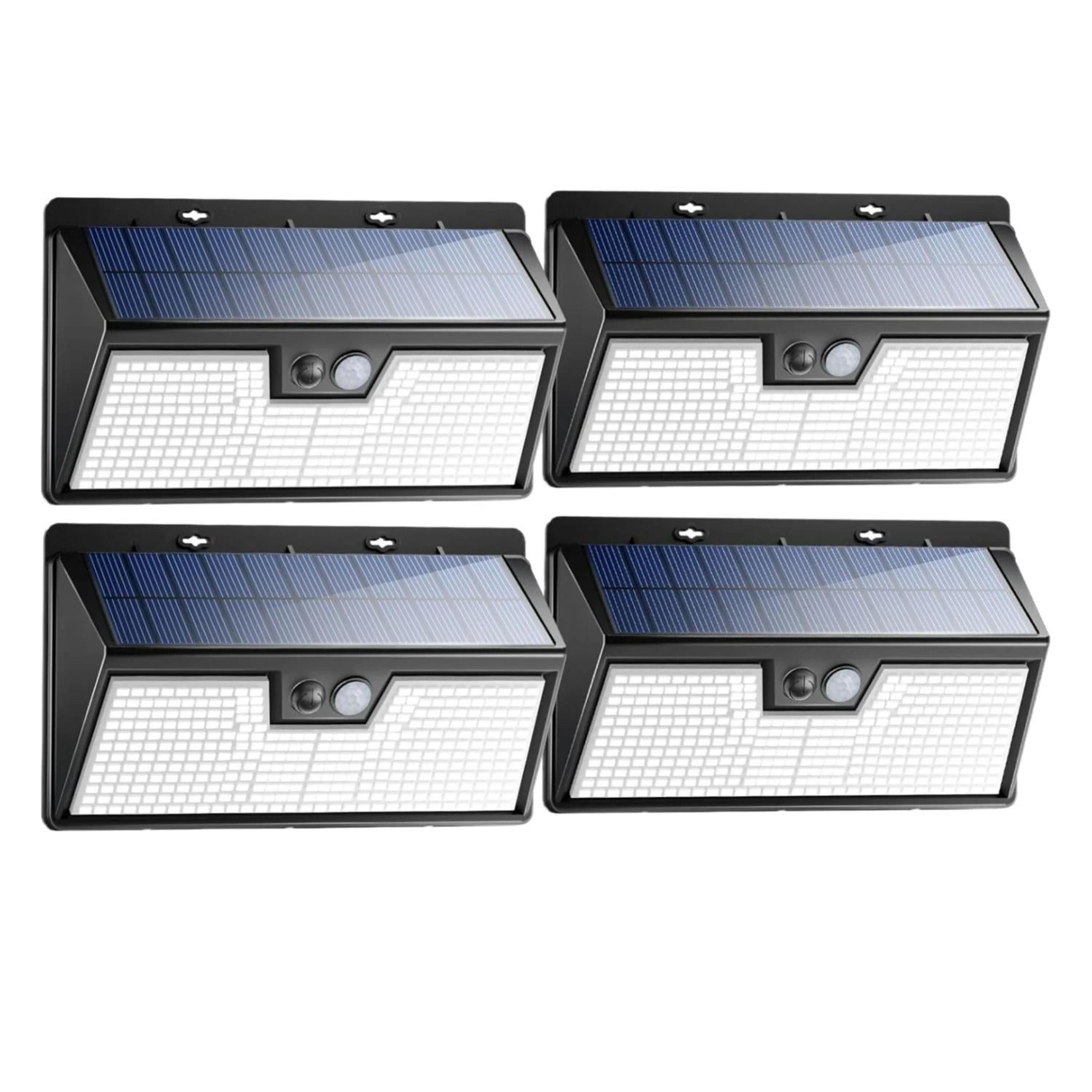 Solar Motion Sensor Wall Lights For Bright Outdoor Security And Safety 7