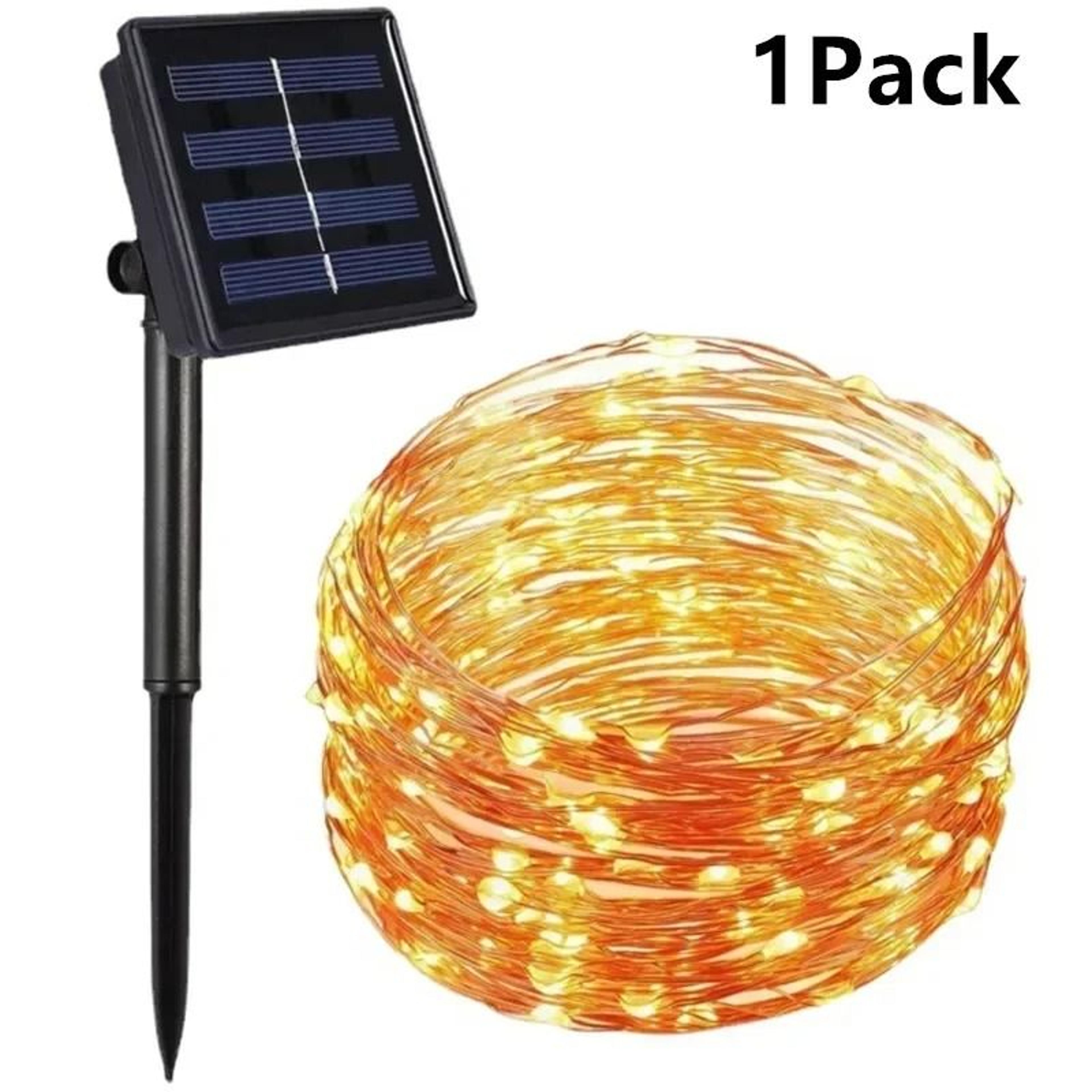 Solar Twinkle String Lights For Waterproof Outdoor Garden Christmas Party Decor 1