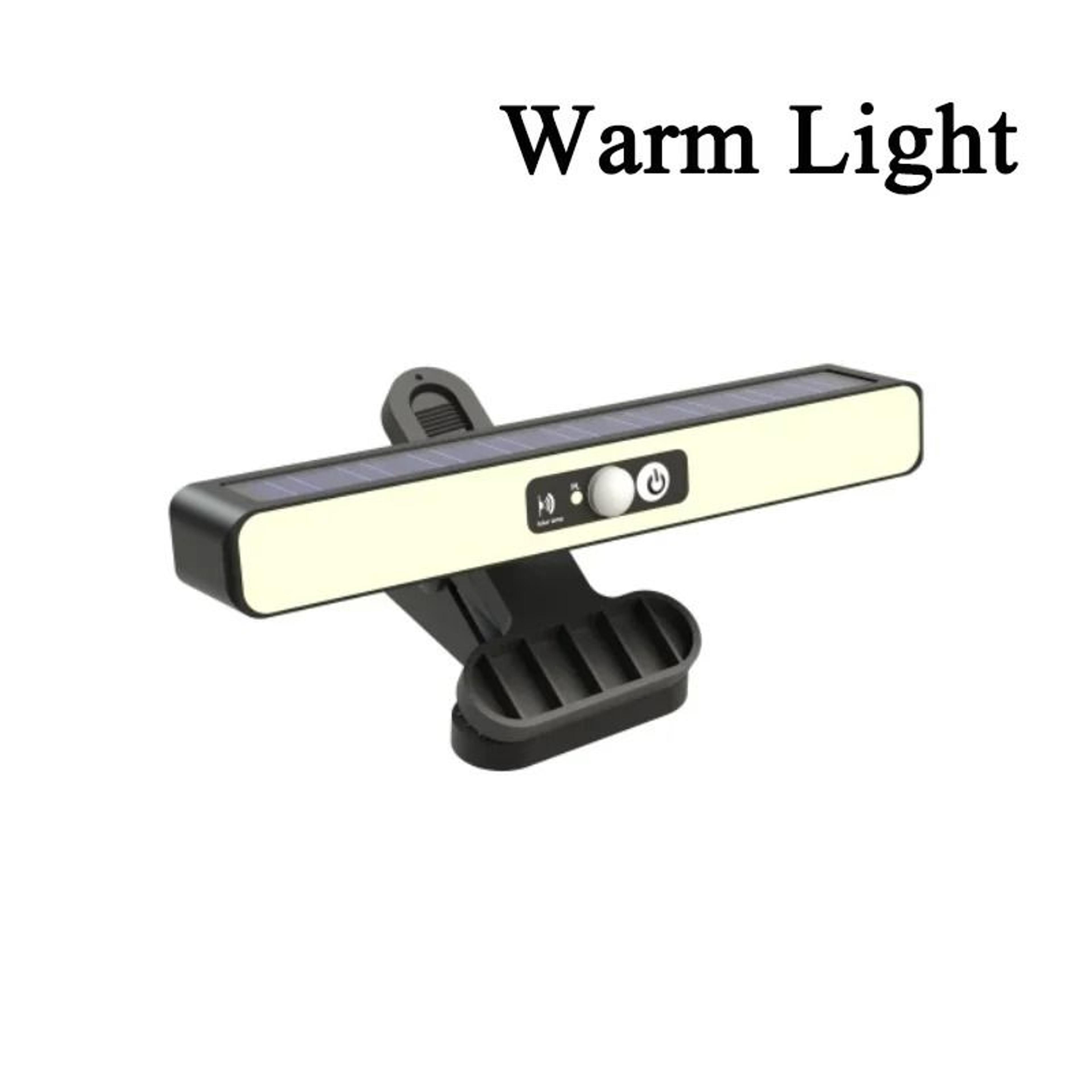 Solar Clip Motion Sensor Light For Portable Outdoor Fence Security Lighting 2