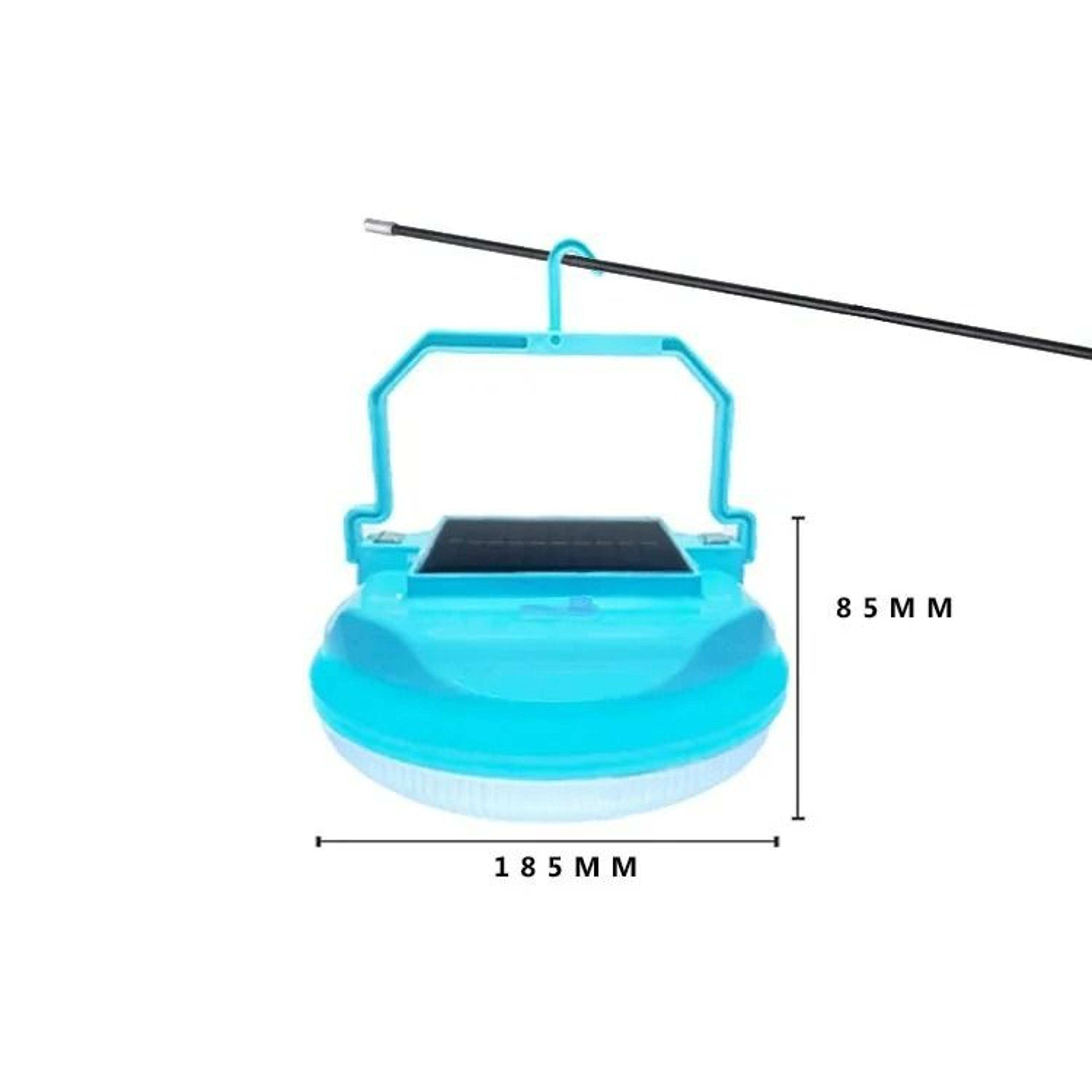 Solar Magnetic Camping Light With Hook For Hands Free Outdoor Lighting 2