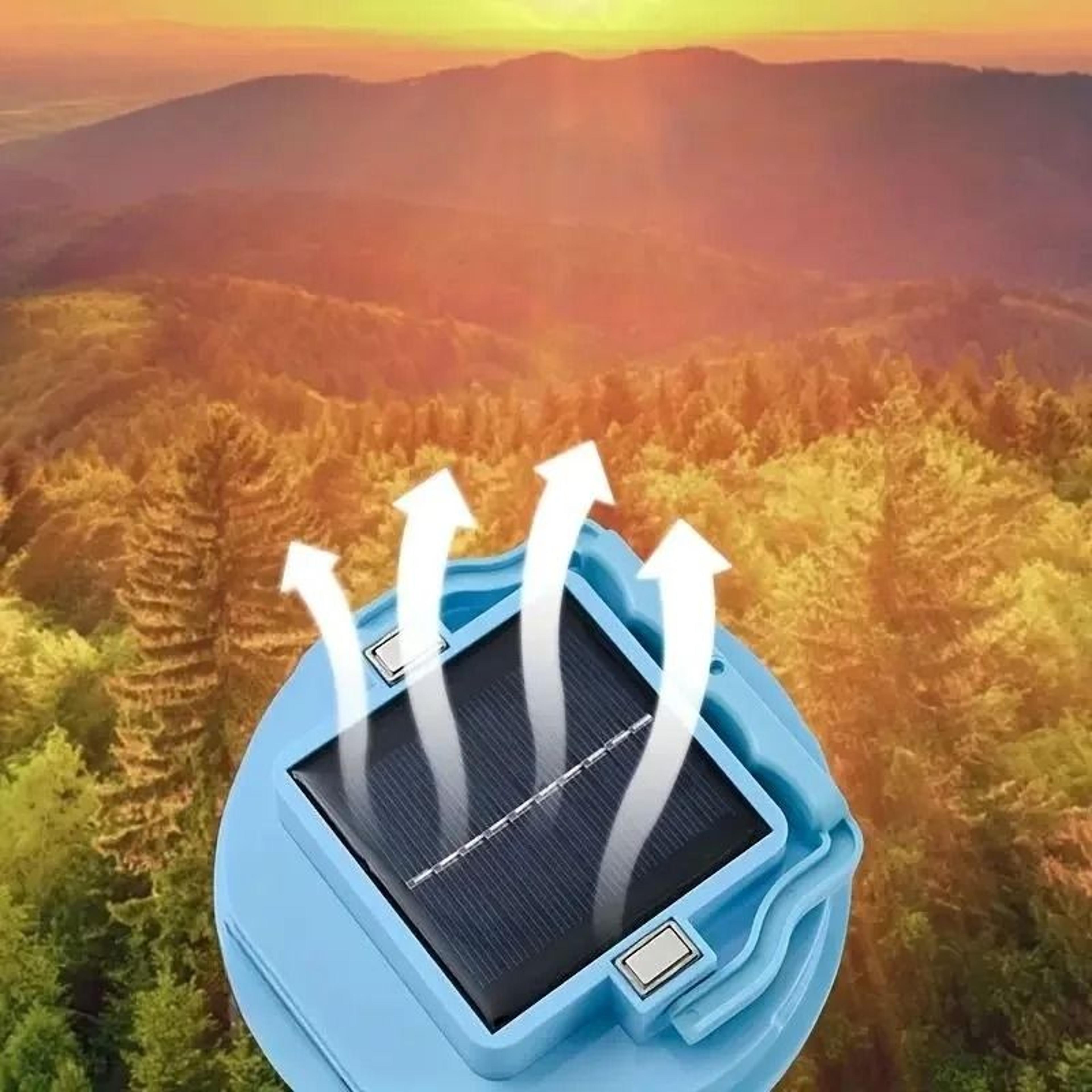 Solar Magnetic Camping Light With Hook For Hands Free Outdoor Lighting 7