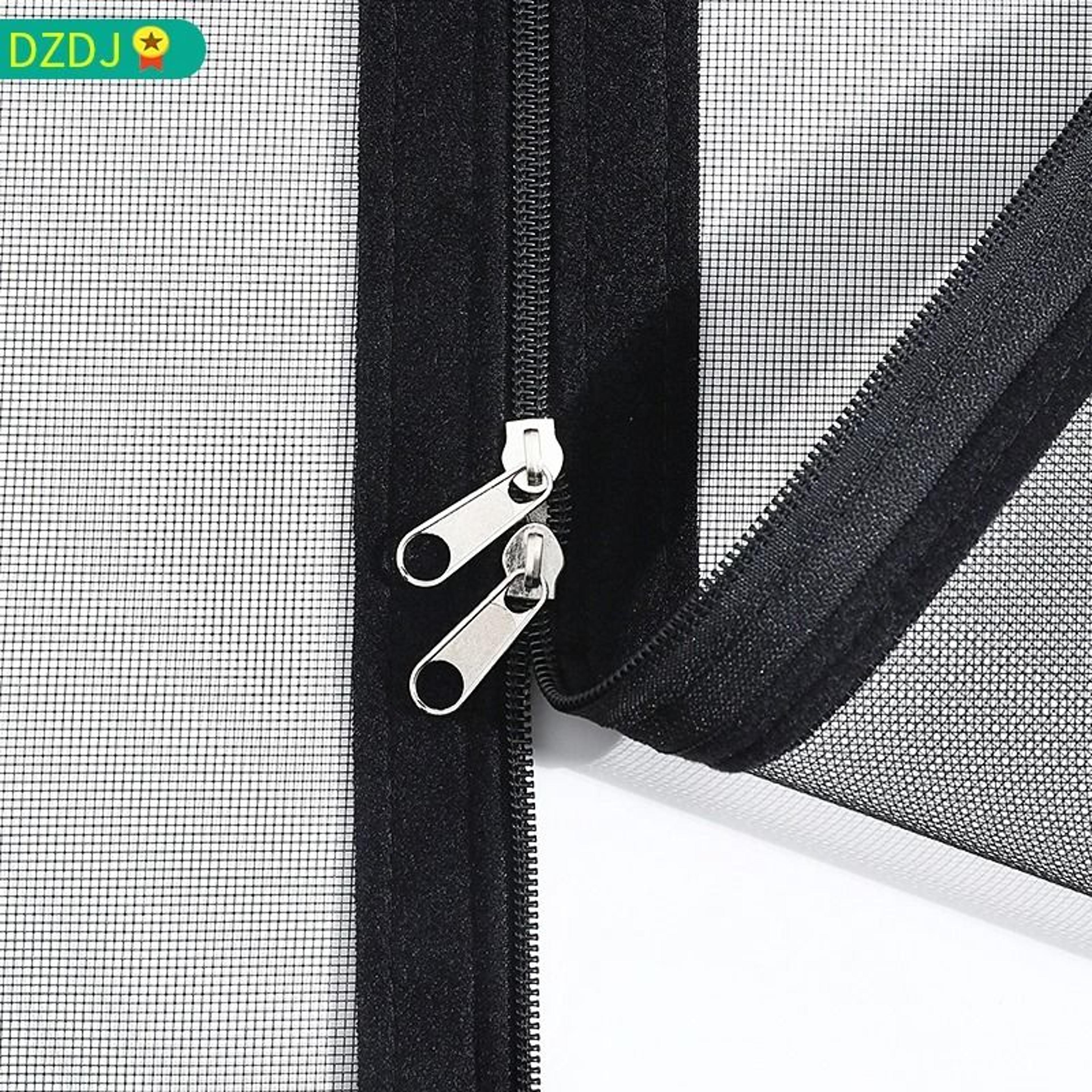 Custom Size Zipper Mosquito Window Screen Mesh For Easy Bug Protection 2