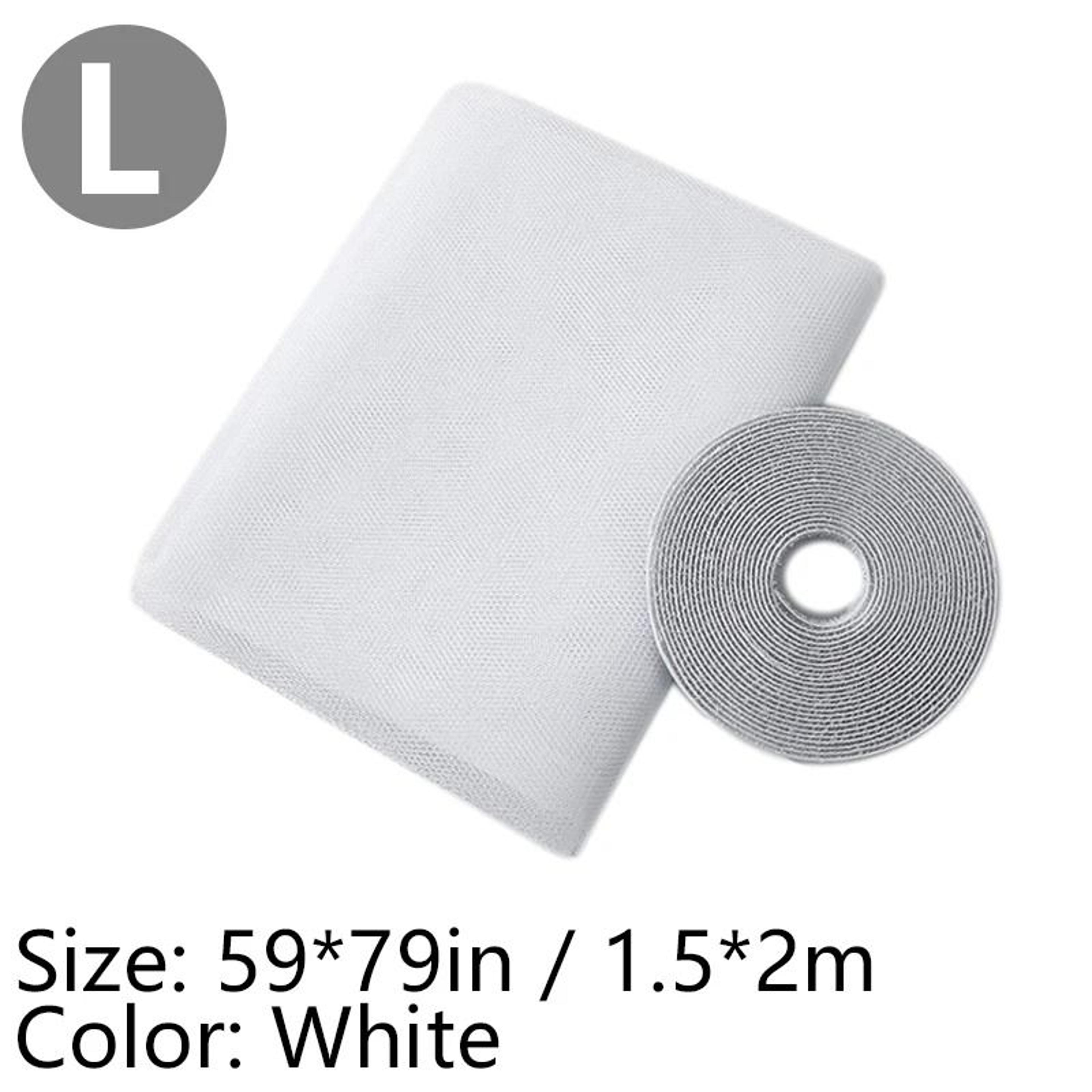 Self Adhesive Mosquito Window Screen Cut To Fit Insect Mesh Net 6