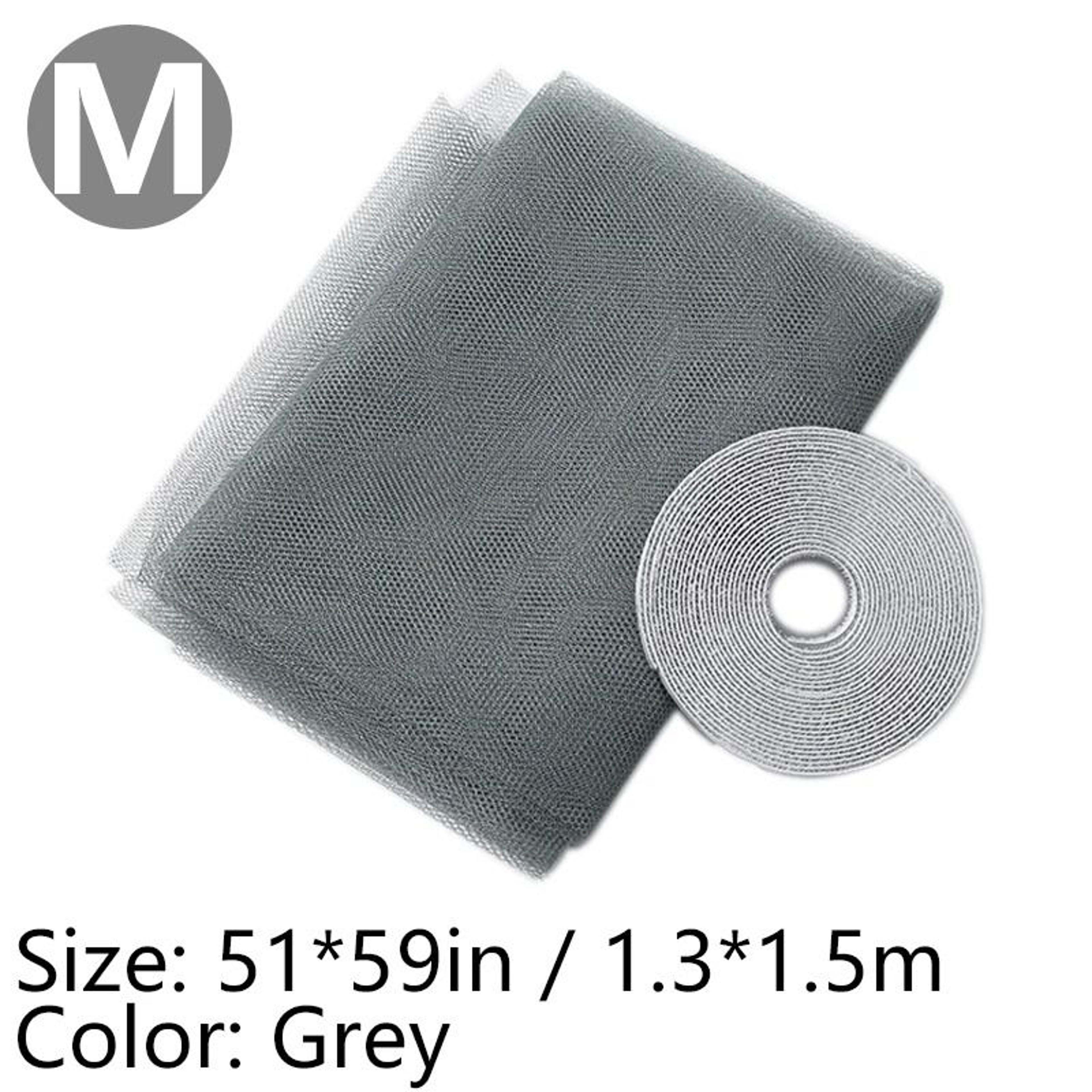Self Adhesive Mosquito Window Screen Cut To Fit Insect Mesh Net 2